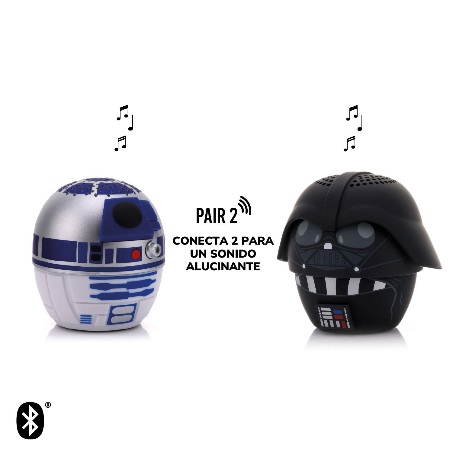 Parlante Bluetooth Portatil R2-D2 Star Wars Bitty Boomers-2