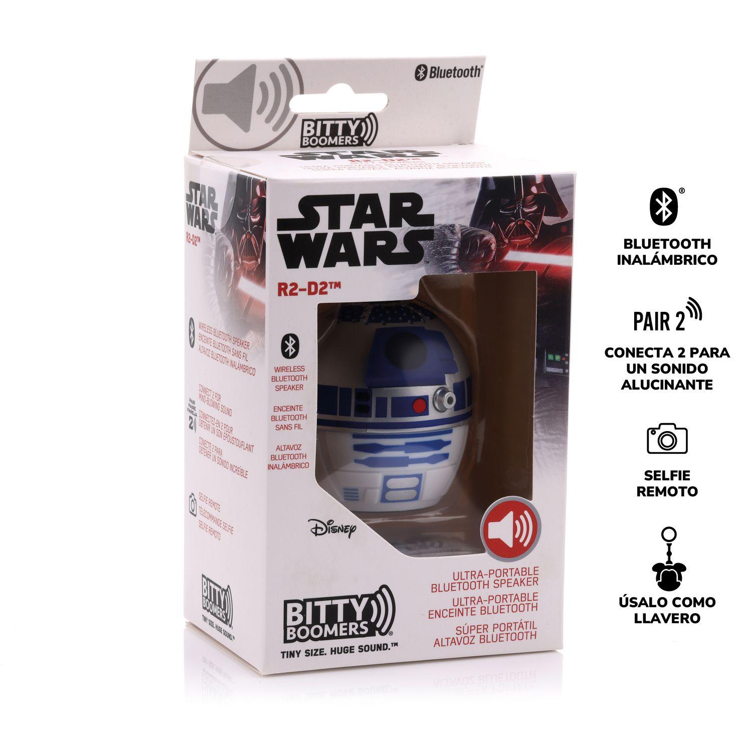 Parlante Bluetooth Portatil R2-D2 Star Wars Bitty Boomers-3