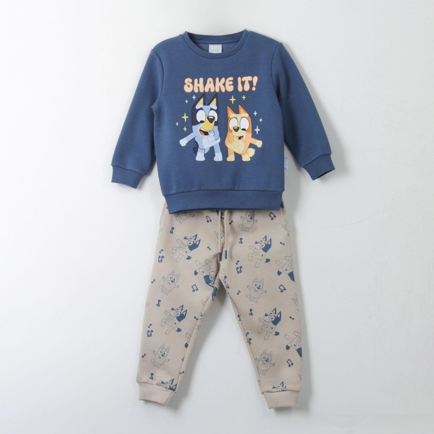 Conjunto Buzo Niño Shake it Azul Bingo & Bluey-0