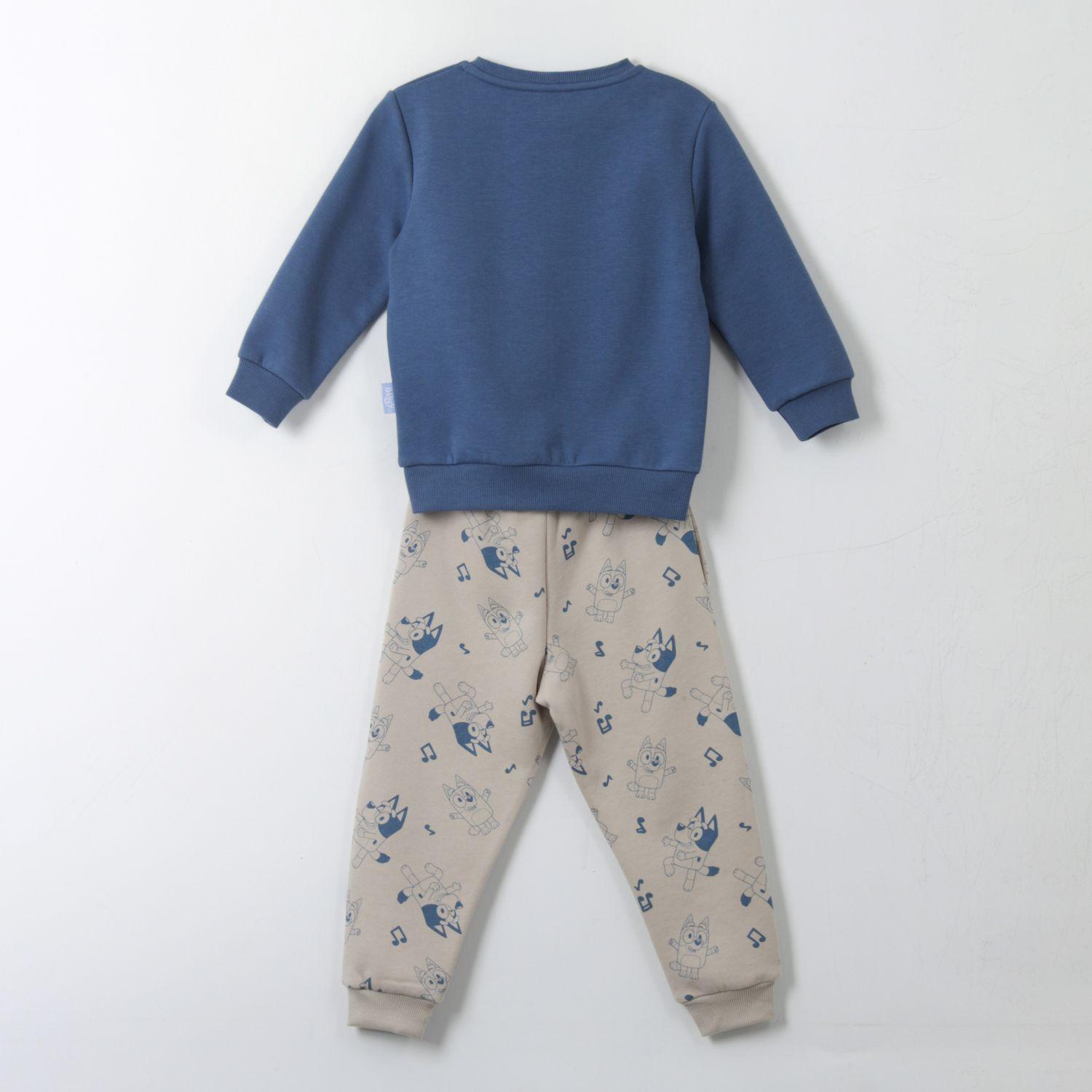 Conjunto Buzo Niño Shake it Azul Bingo & Bluey-1
