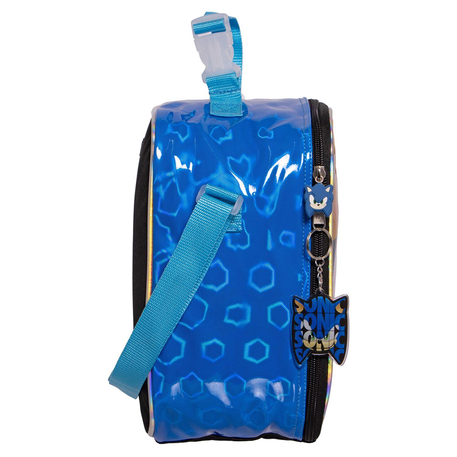 Lonchera Escolar Niño Team Sonic Azul Sonic-2