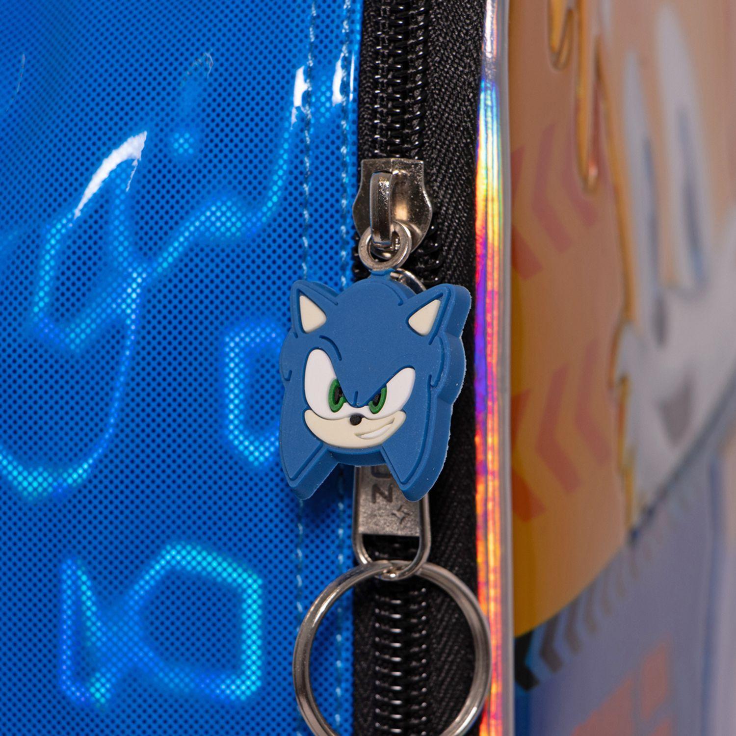 Lonchera Escolar Niño Team Sonic Azul Sonic-4