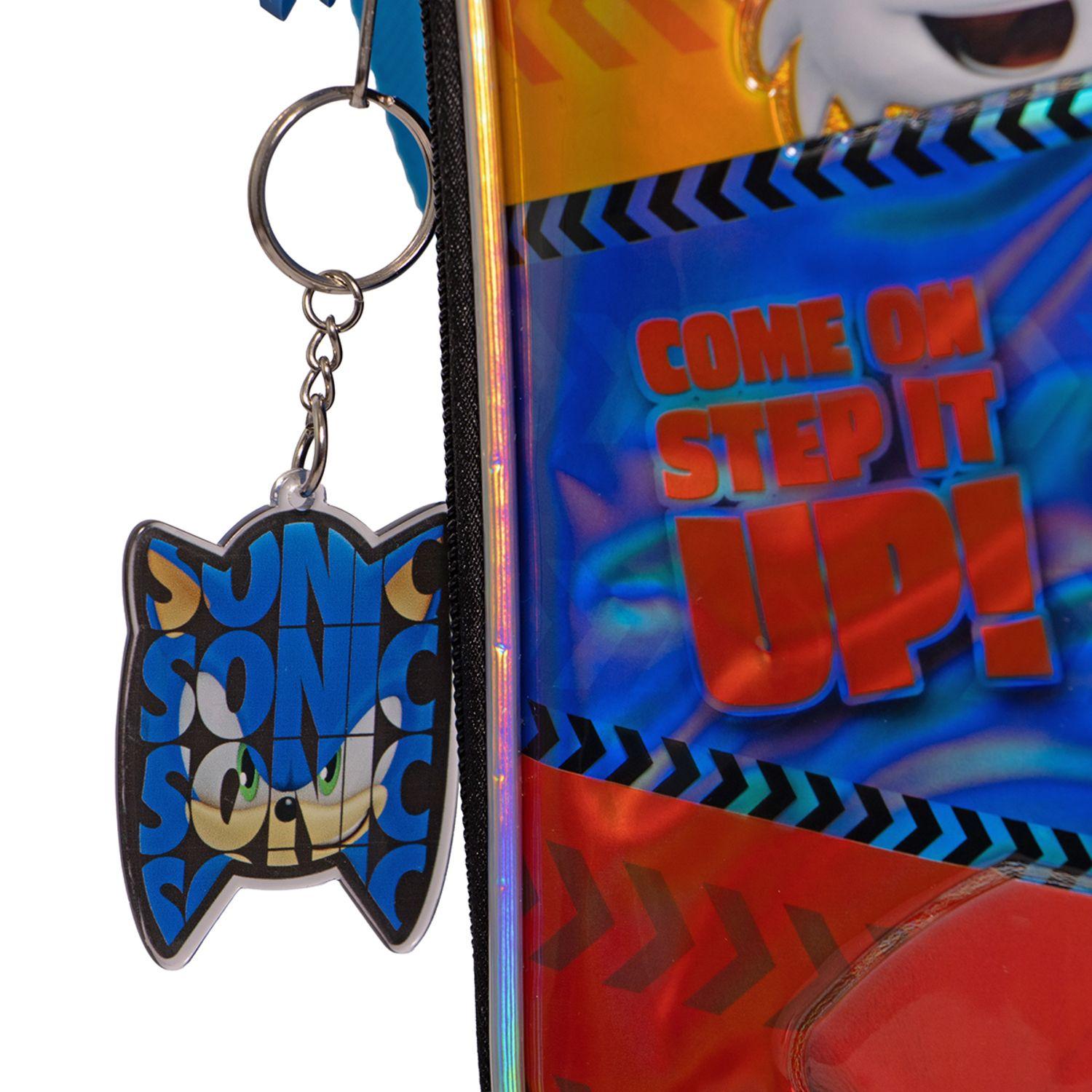 Lonchera Escolar Niño Team Sonic Azul Sonic-5