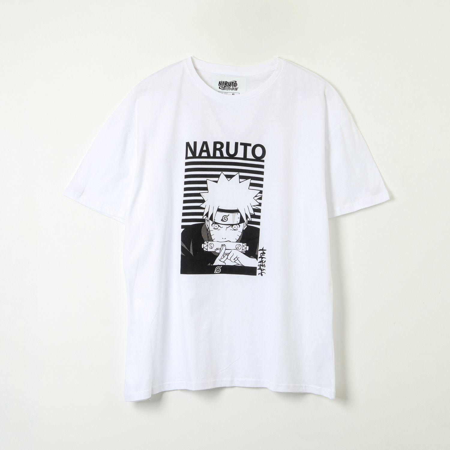 Polera Mujer Monocromatico Blanco Naruto-0