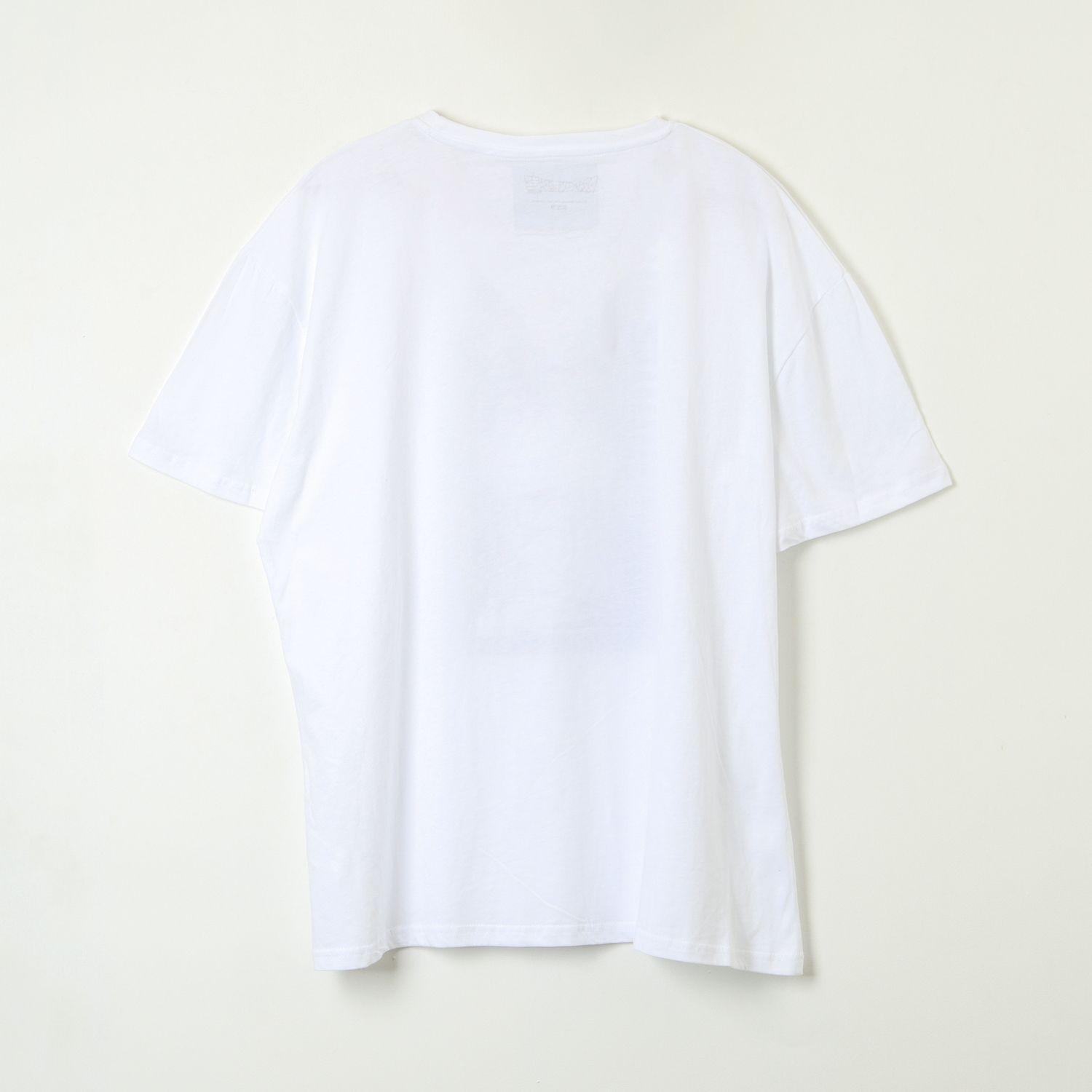 Polera Mujer Monocromatico Blanco Naruto-2