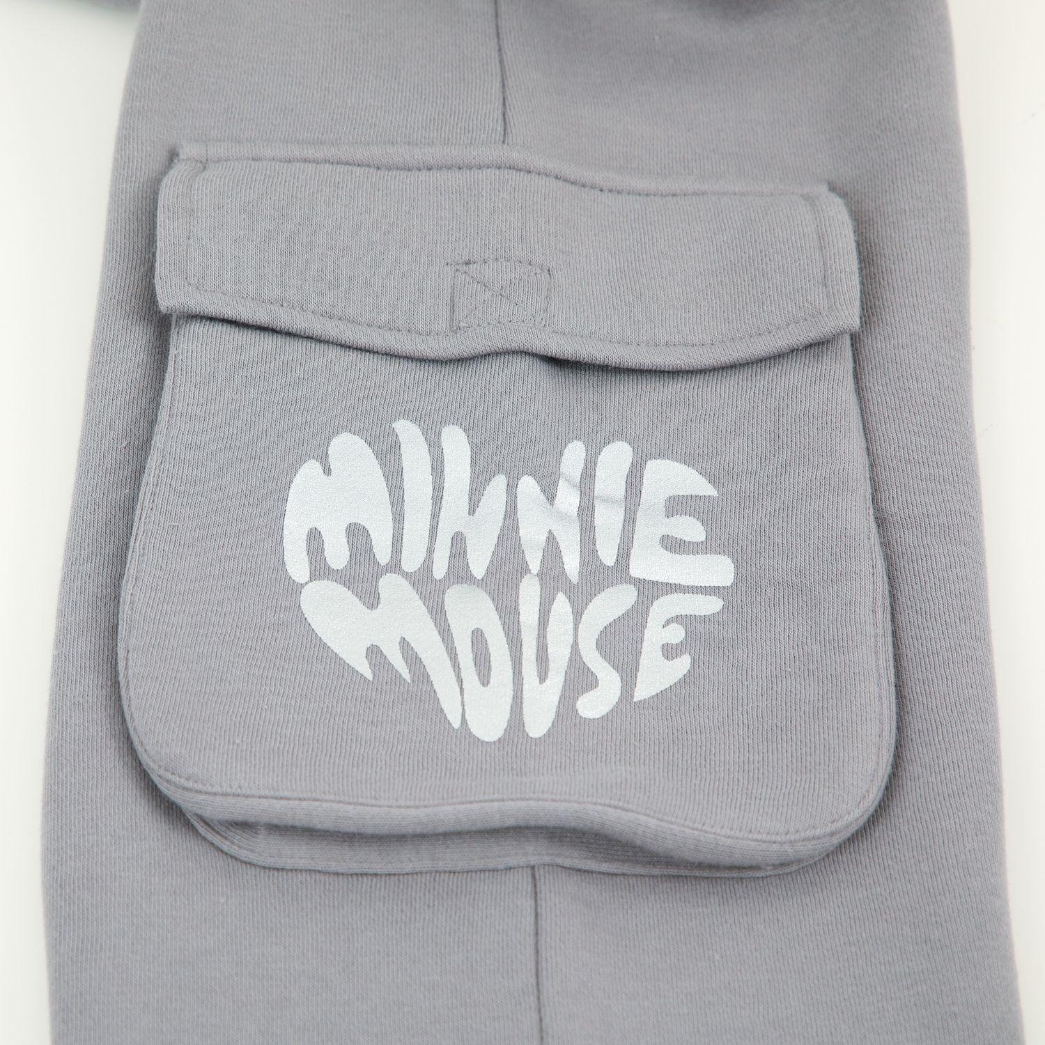 Pantalón de Buzo Niña Cargo Minnie Gris Disney-3