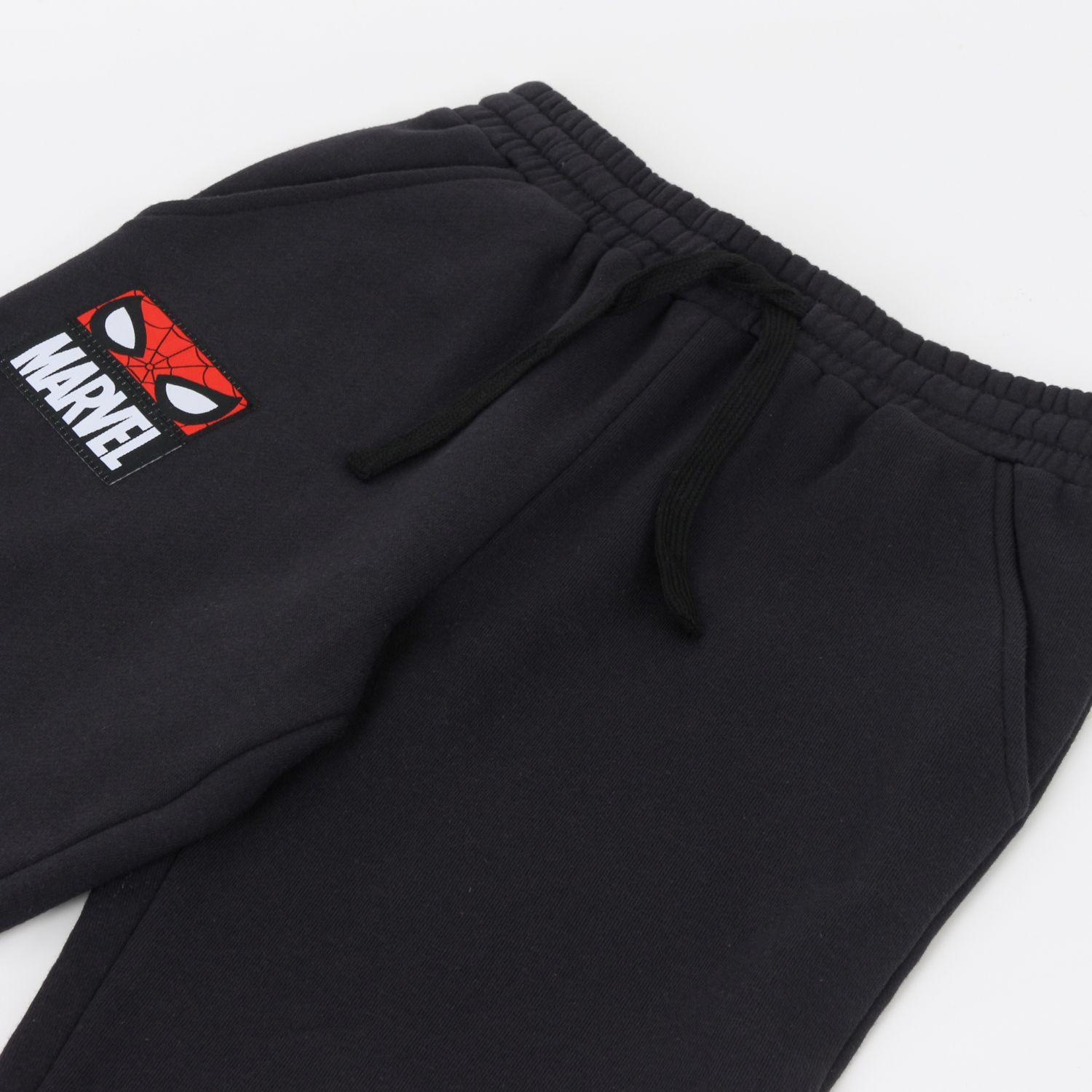 Pantalón de Buzo Spiderman Negro Marvel-2