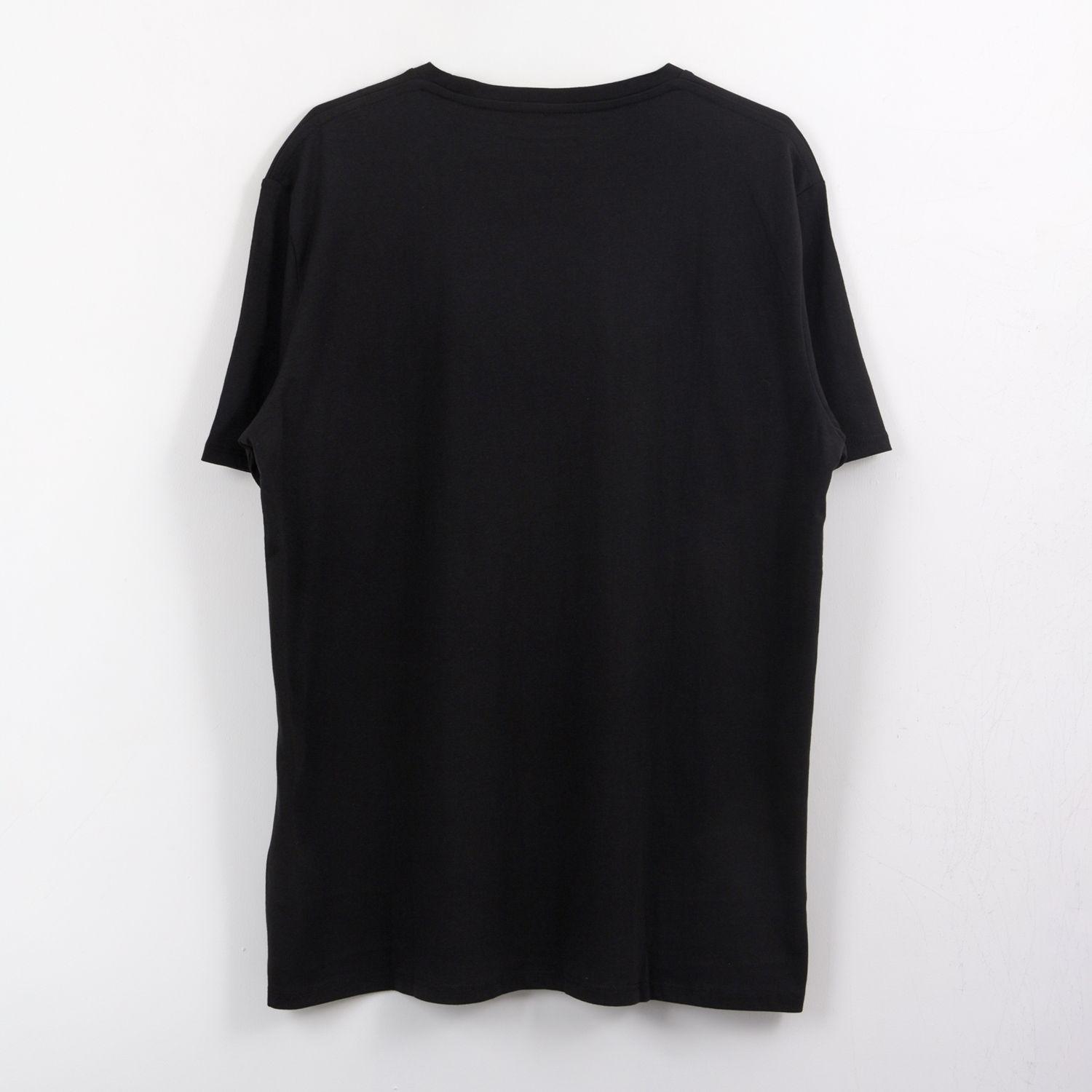 Polera Manga Corta Hombre Negro Rock N Roll Star Oasis-2