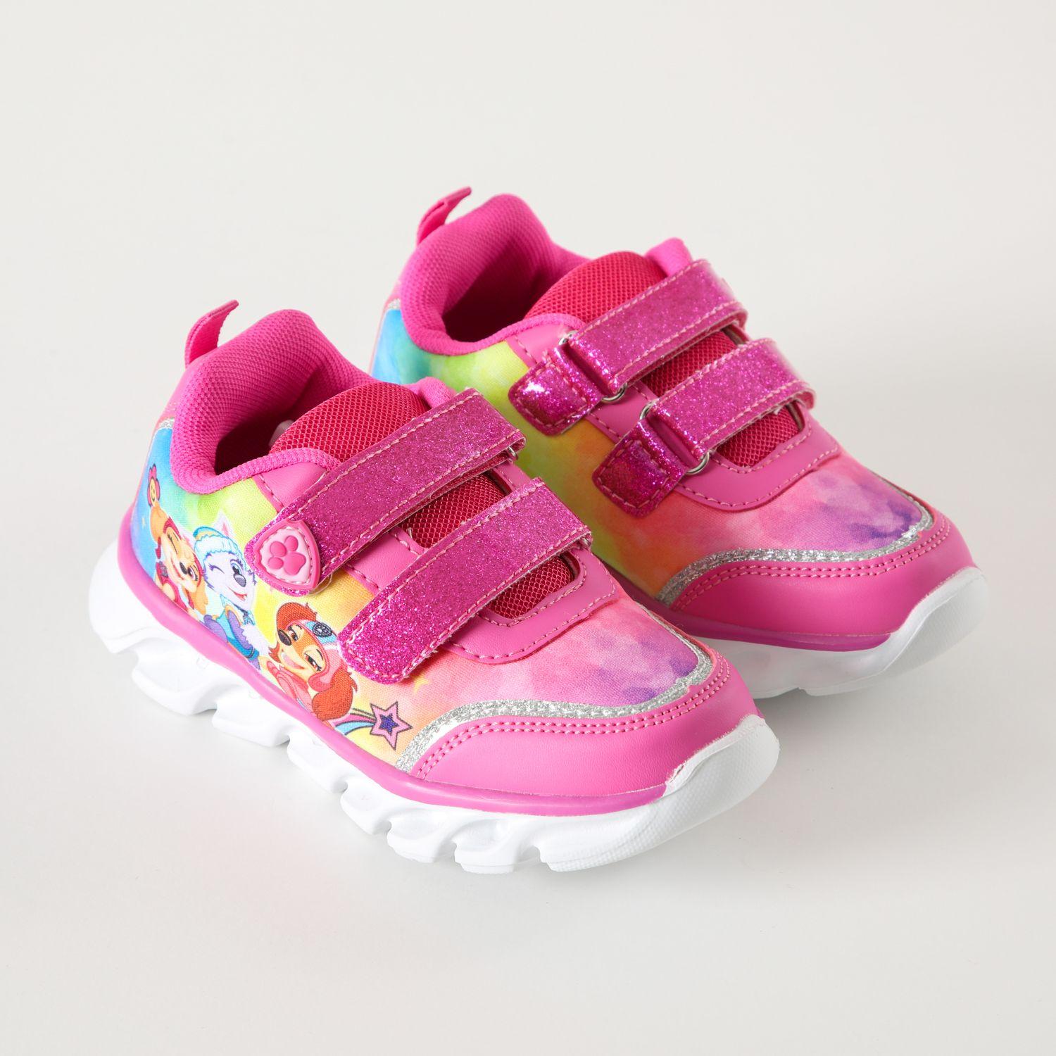 Zapatillas Con Luces Niña 3 Amigos Rosado Paw Patrol-1