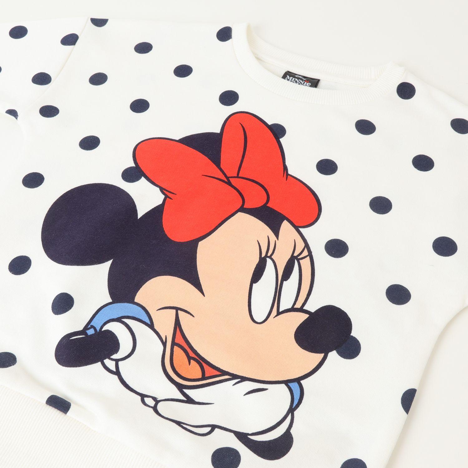 Conjunto Buzo Niña Minnie Puntos Beige Disney-1