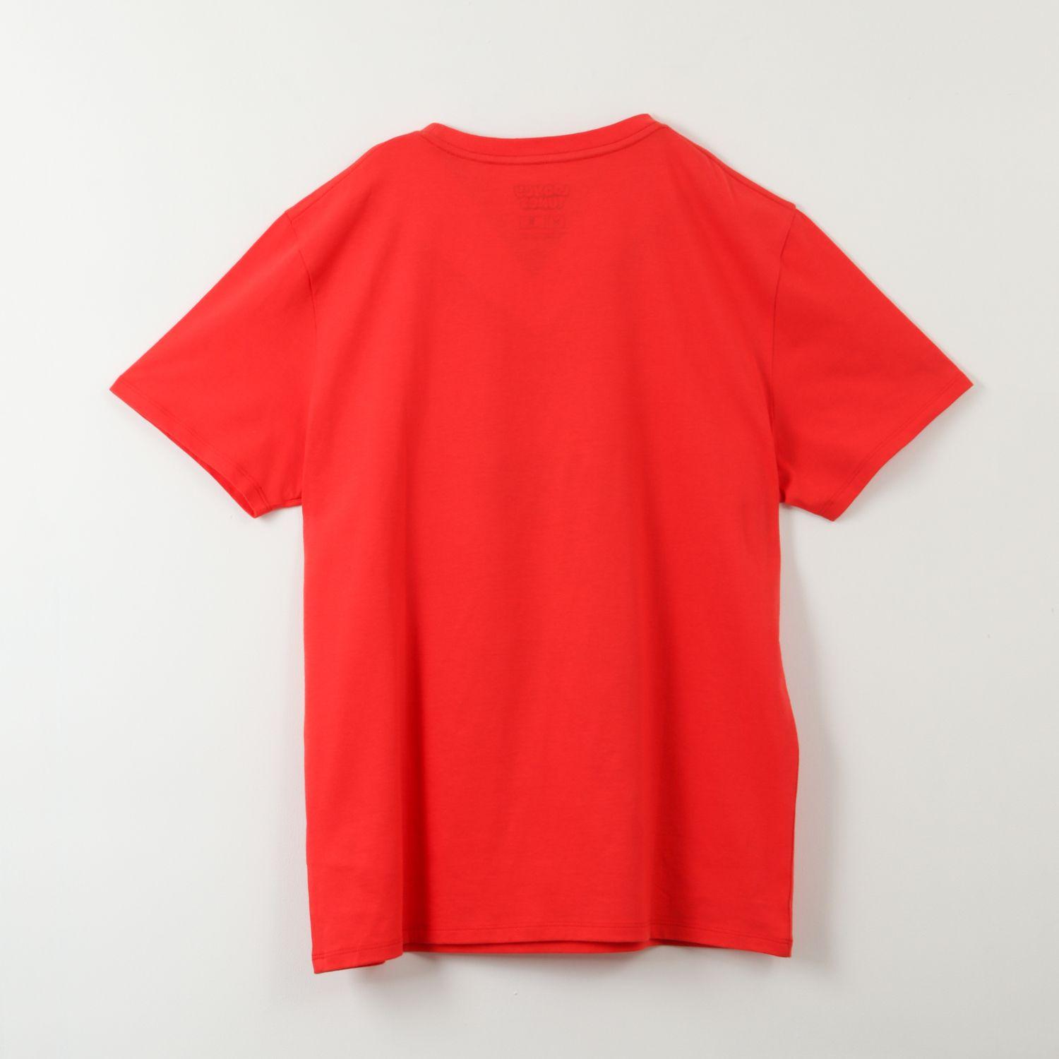 Polera Manga Corta Hombre Marvin Rojo Looney Tunes-2