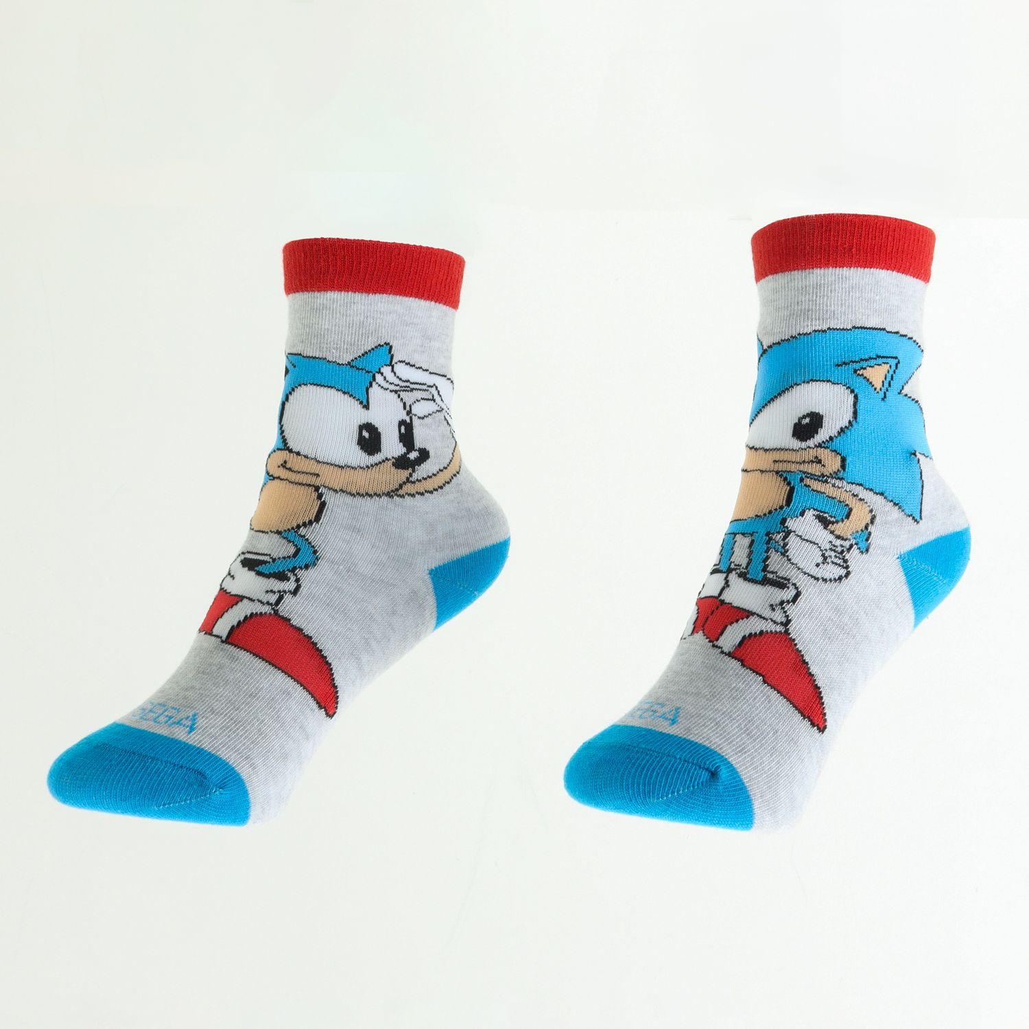 Bipack Calcetines Niño Lineal Azul Shadow Y Sonic-2
