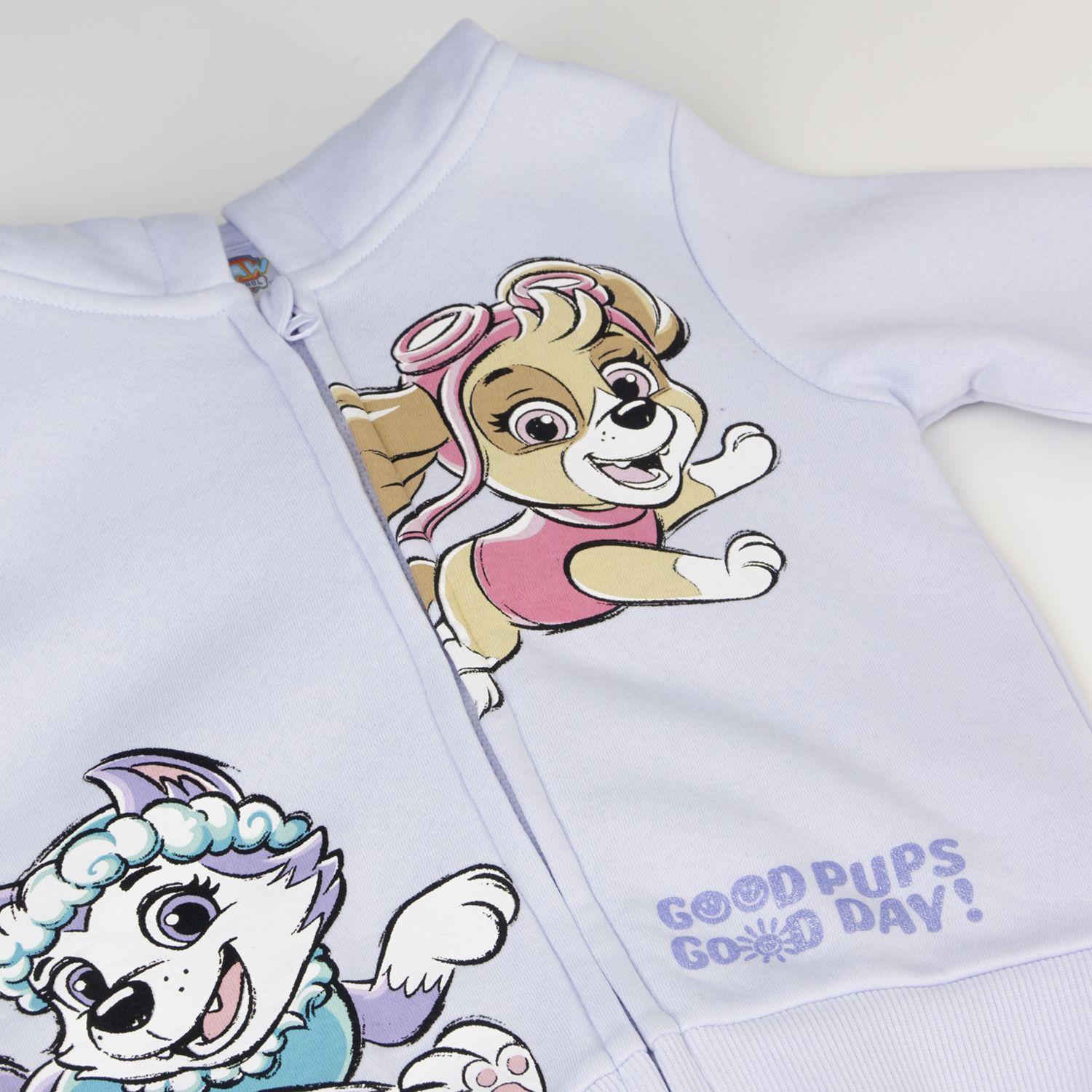 Conjunto Buzo Niña Skye & Everest Morado Paw Patrol-2