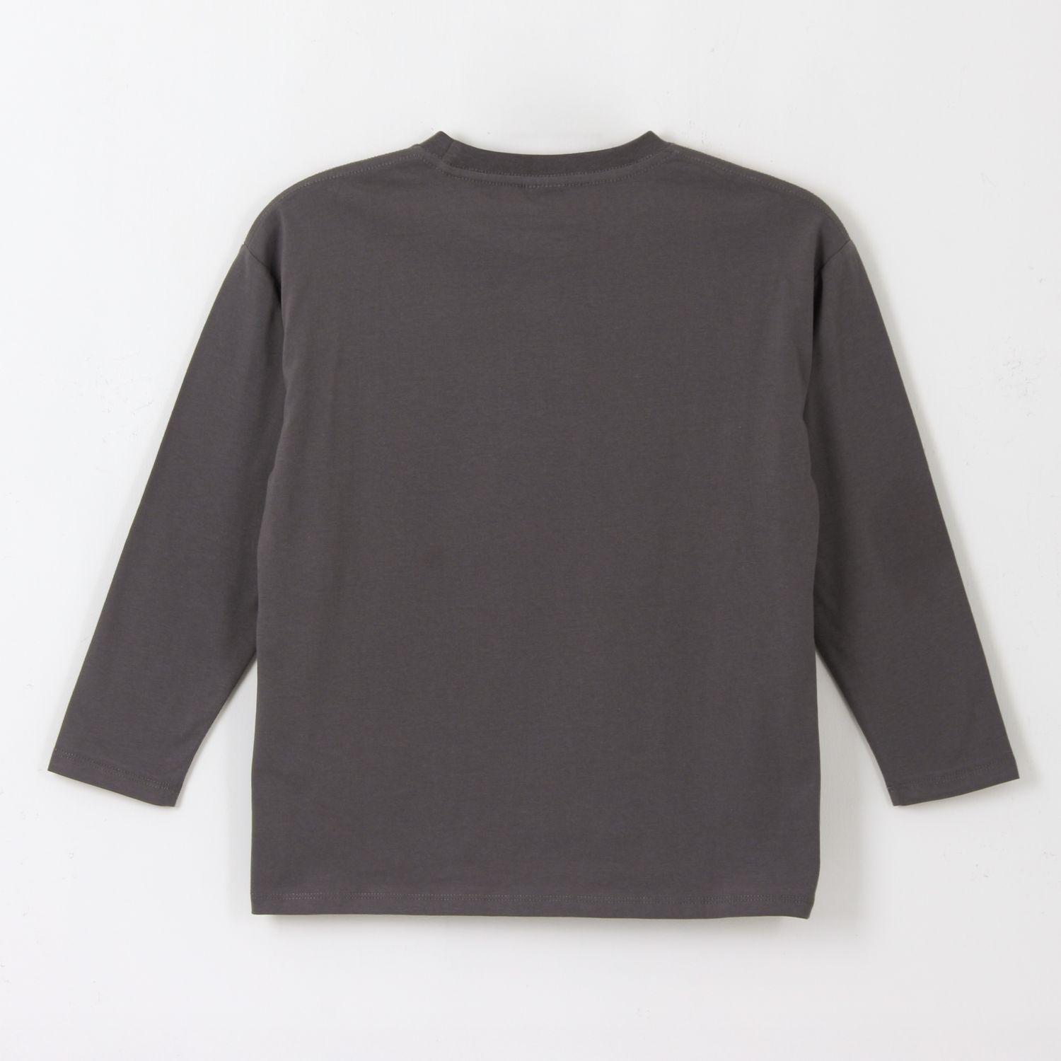 Polera Manga Larga Niño Est 1928 Mickey Gris Disney-1