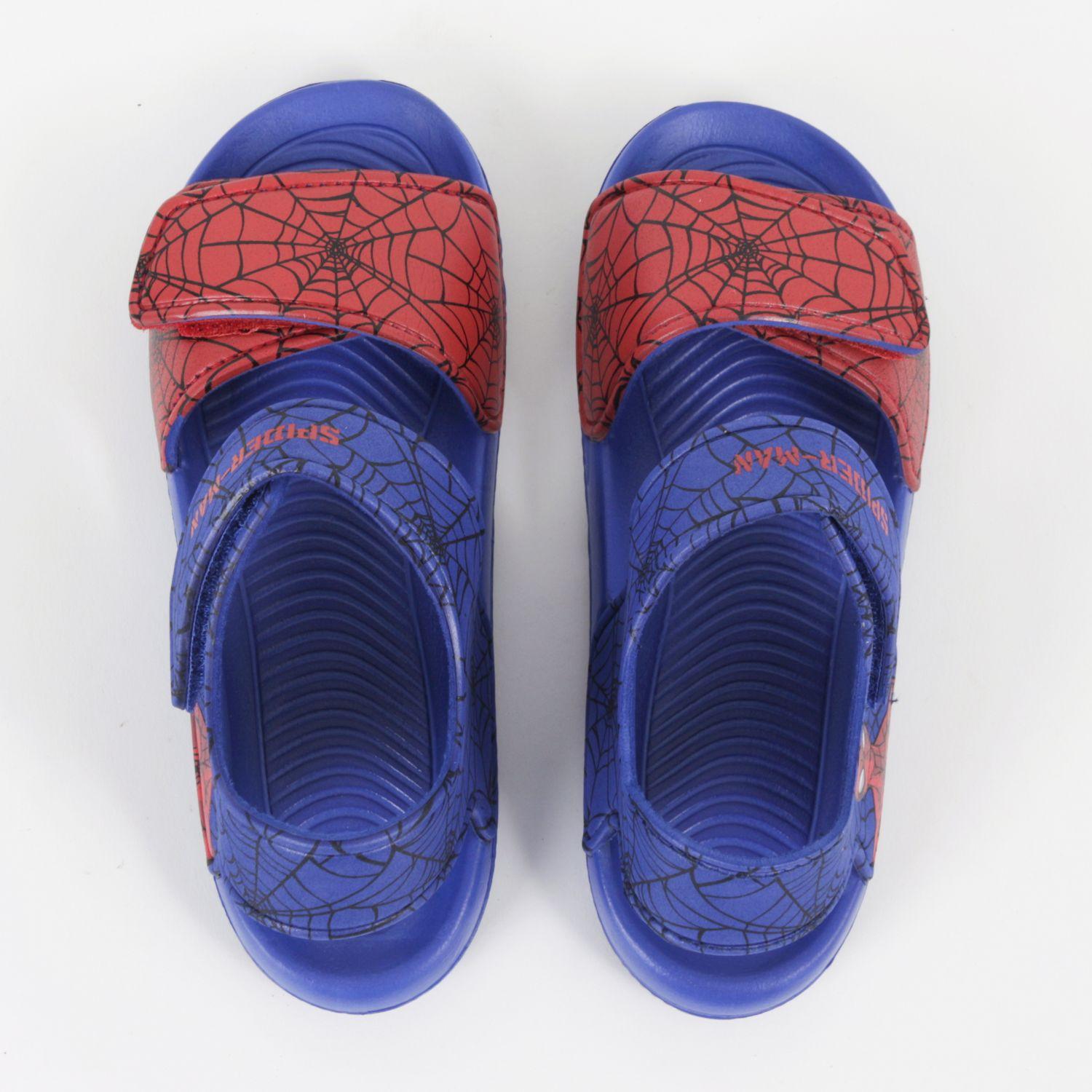 Sandalia Niño Azul Telaraña Spiderman Marvel-2