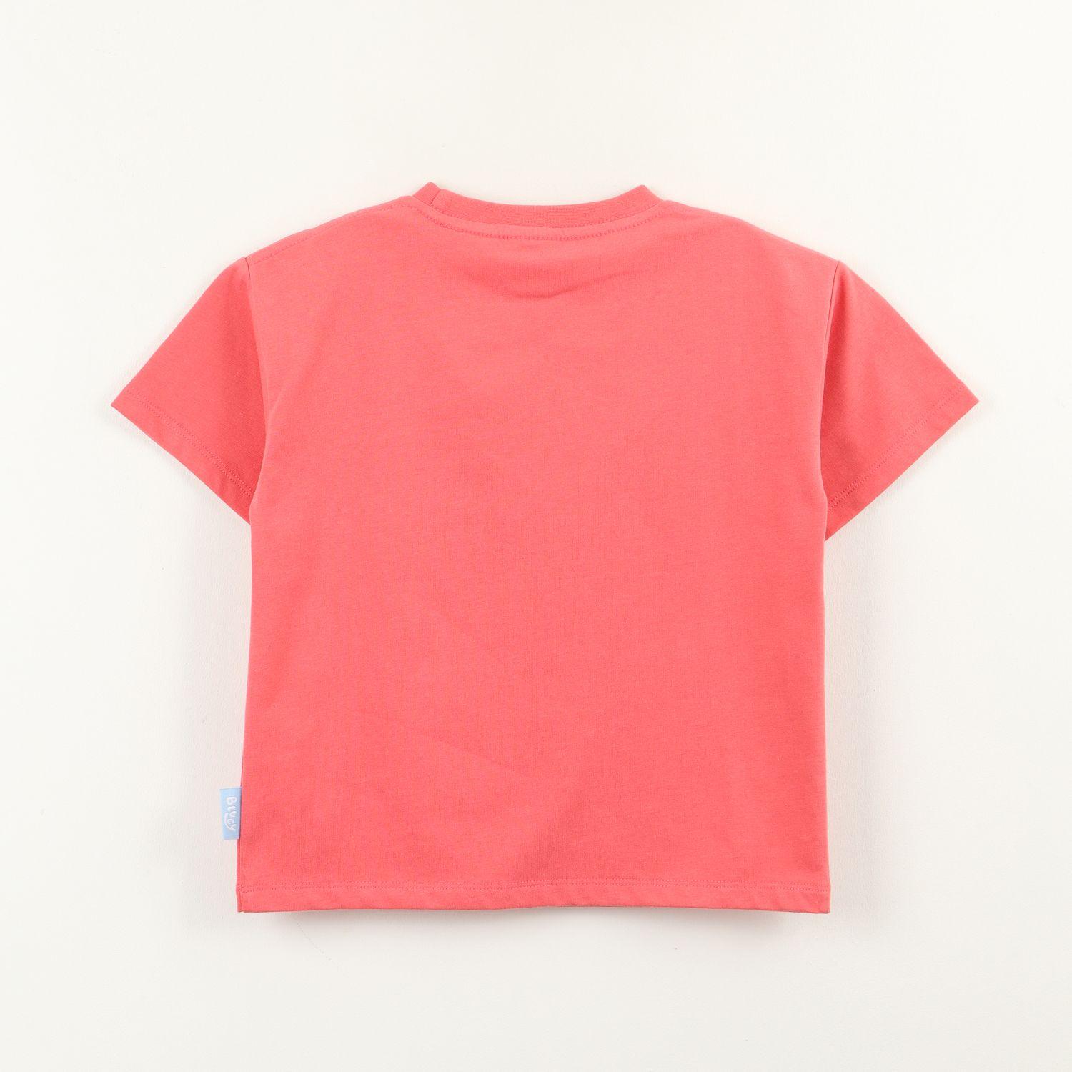 Polera Manga Corta Niño Rojo Mackenzie Honey Y Bluey-2