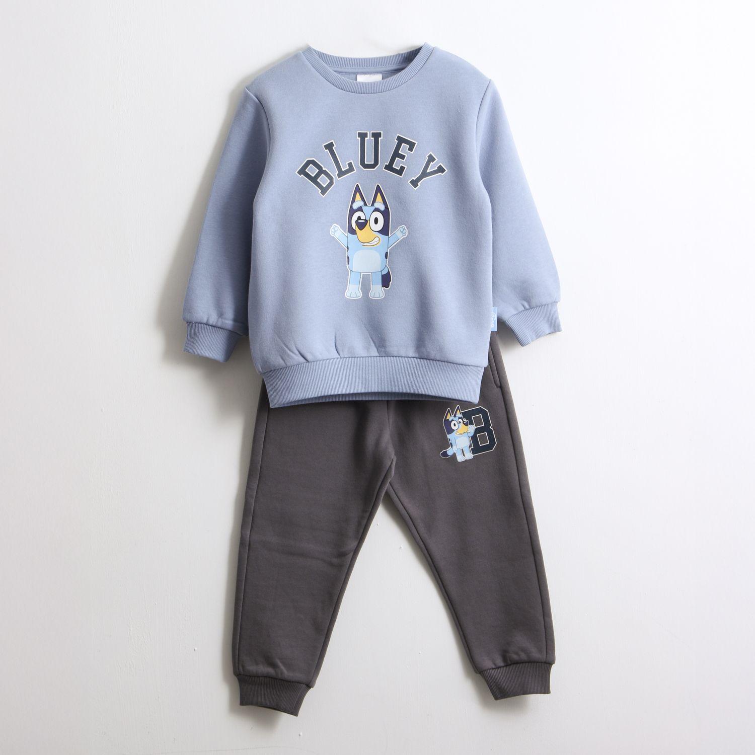Conjunto Buzo Niño Personaje Celeste Bluey-0