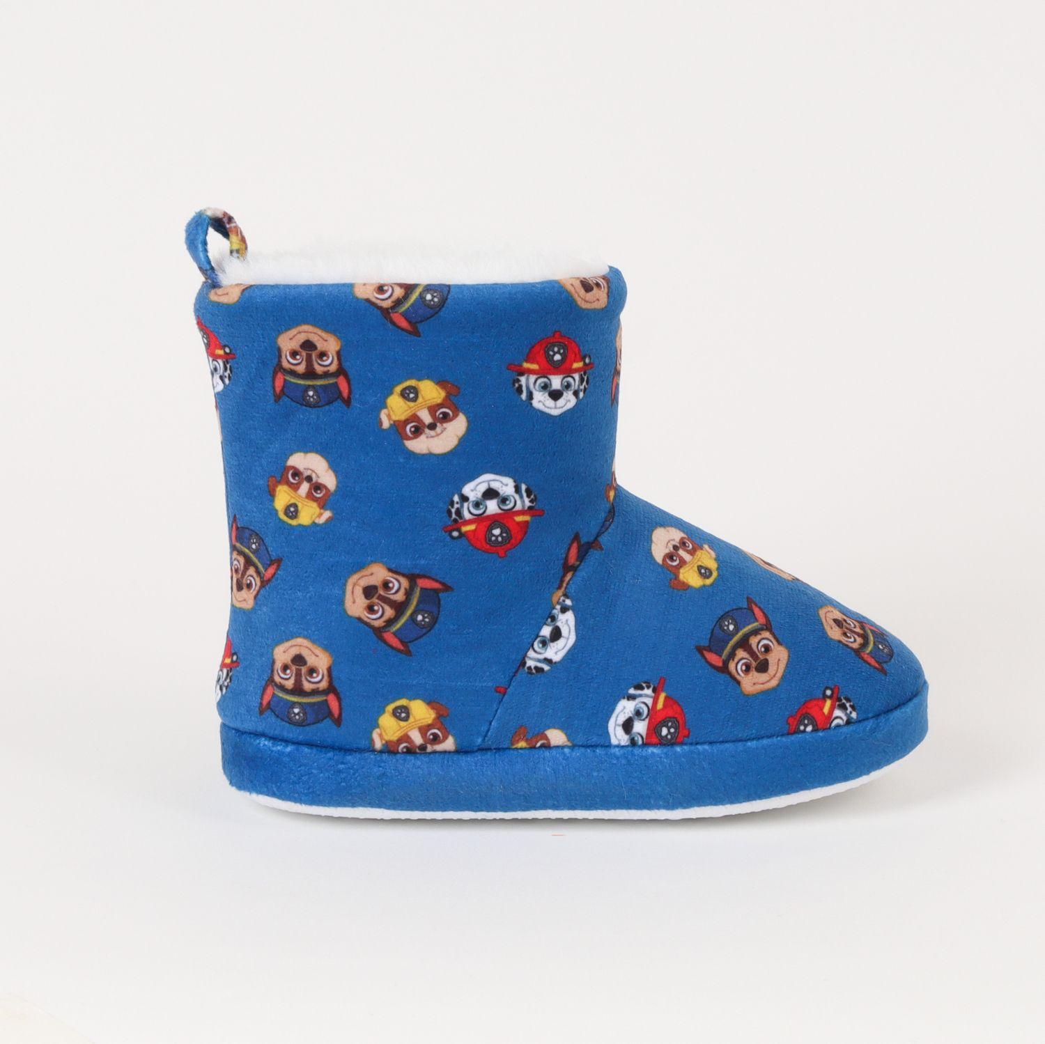 Pantufla Bota Niño All Boys Azul Paw Patrol-1