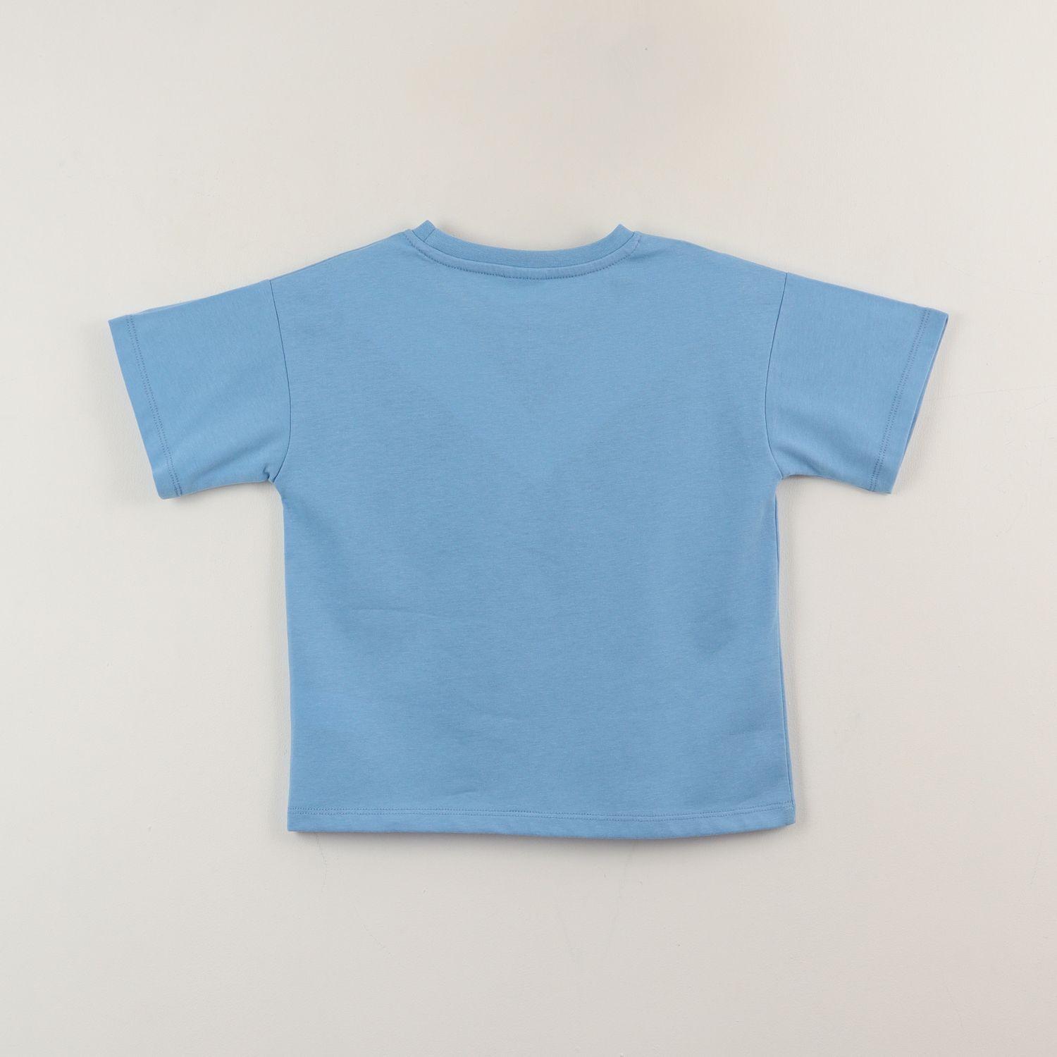 Polera Manga Corta Niño Azul Chase Jump Paw Patrol-1