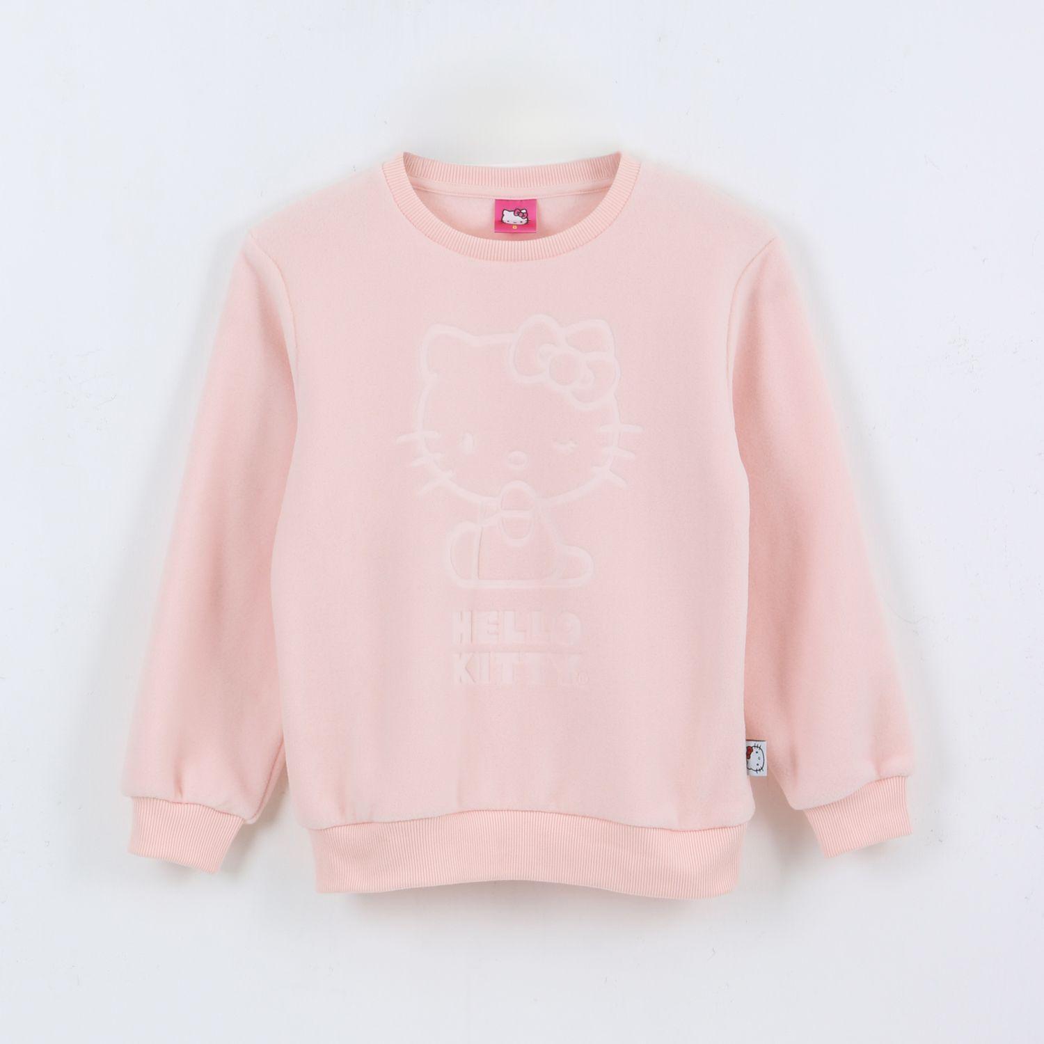 Polar Niña Diseño Frontal Logo Rosado Hello Kitty-0