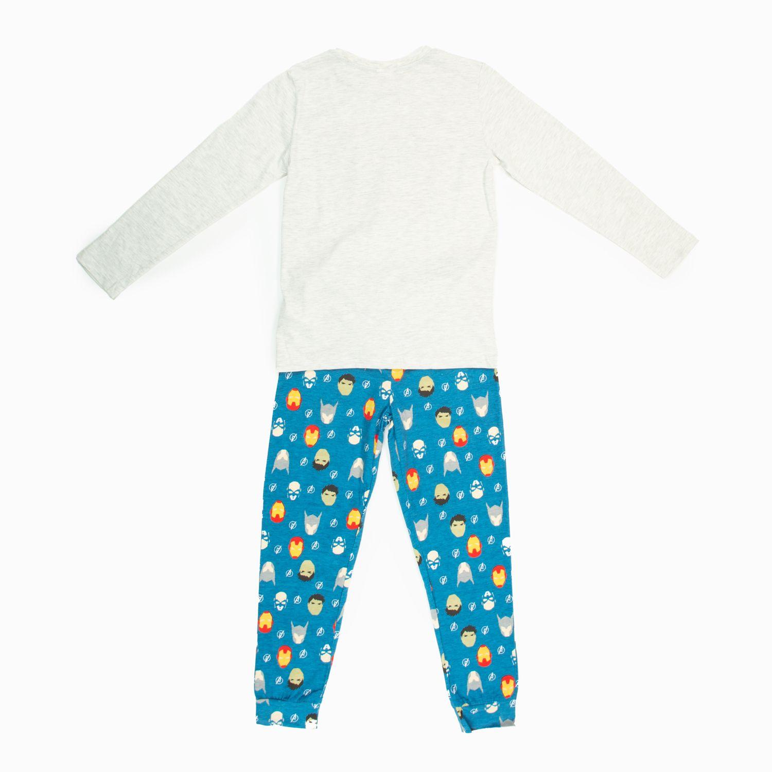 Pijama Niño Avengers Yo soy Gris Marvel-1