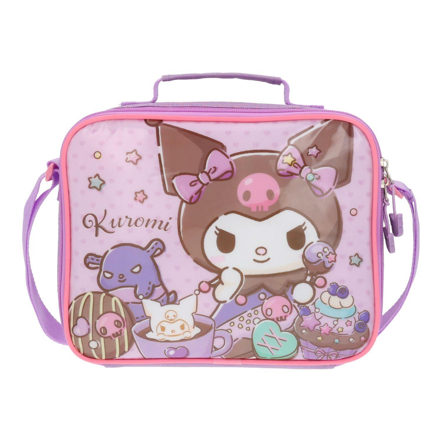 Lonchera Escolar Niña Kuromi Morado Hello Kitty-0