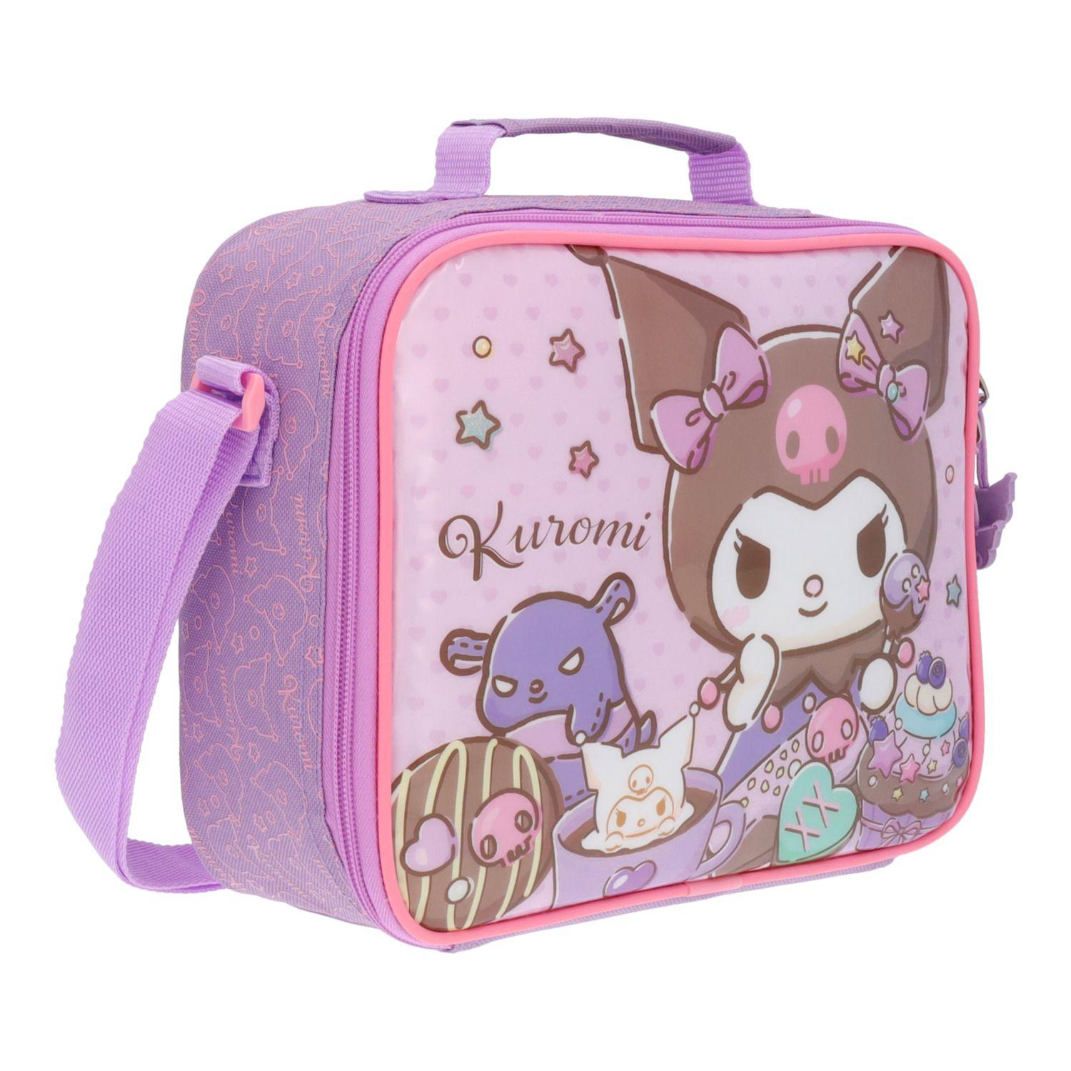 Lonchera Escolar Niña Kuromi Morado Hello Kitty-1