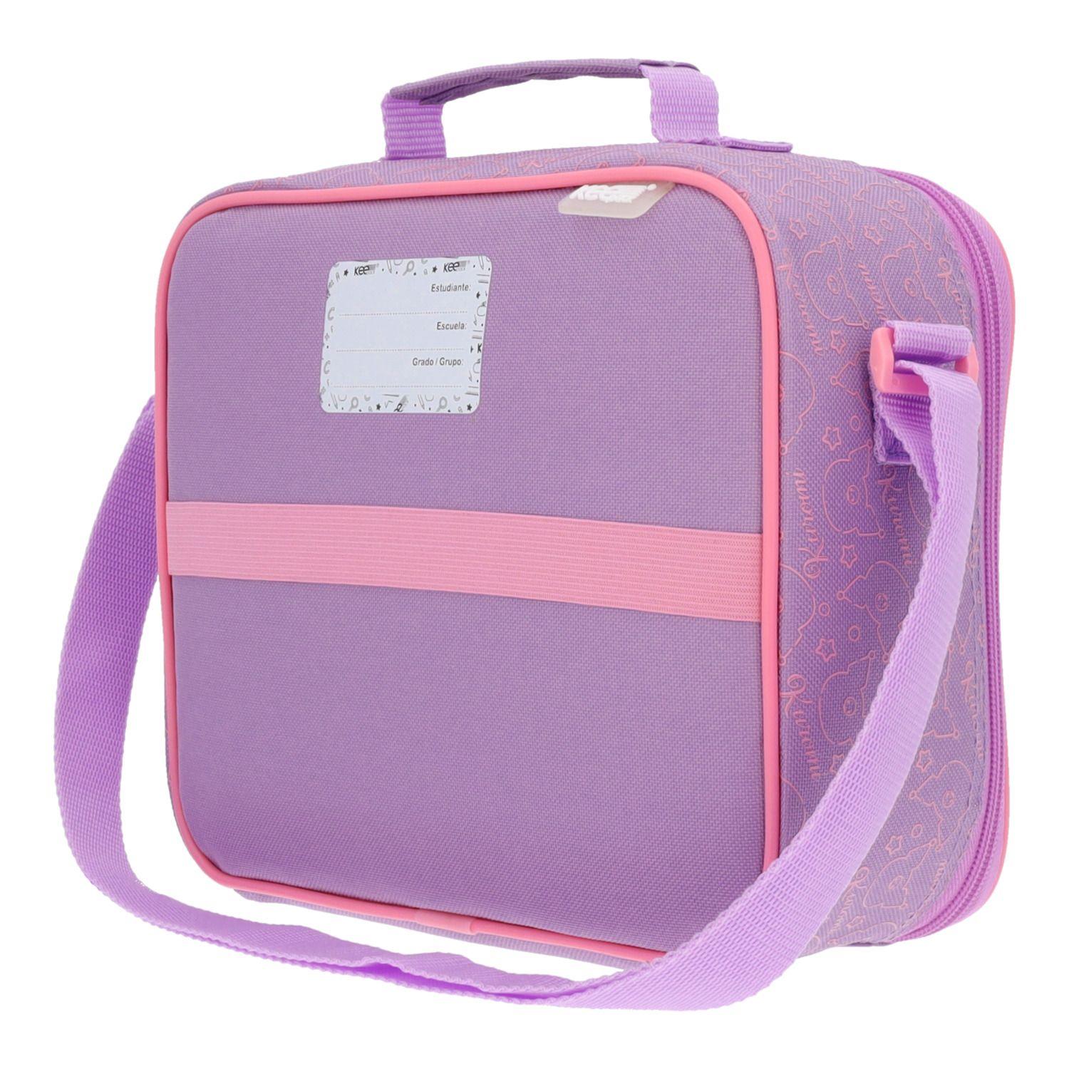 Lonchera Escolar Niña Kuromi Morado Hello Kitty-3