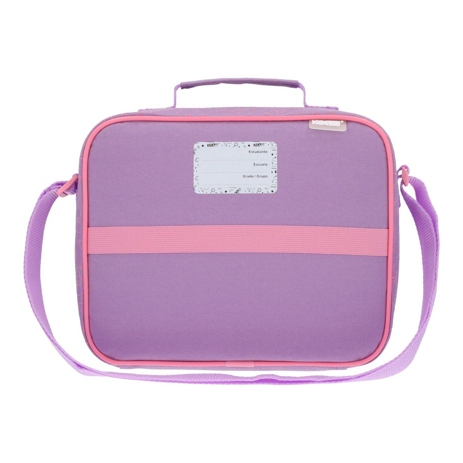 Lonchera Escolar Niña Kuromi Morado Hello Kitty-4