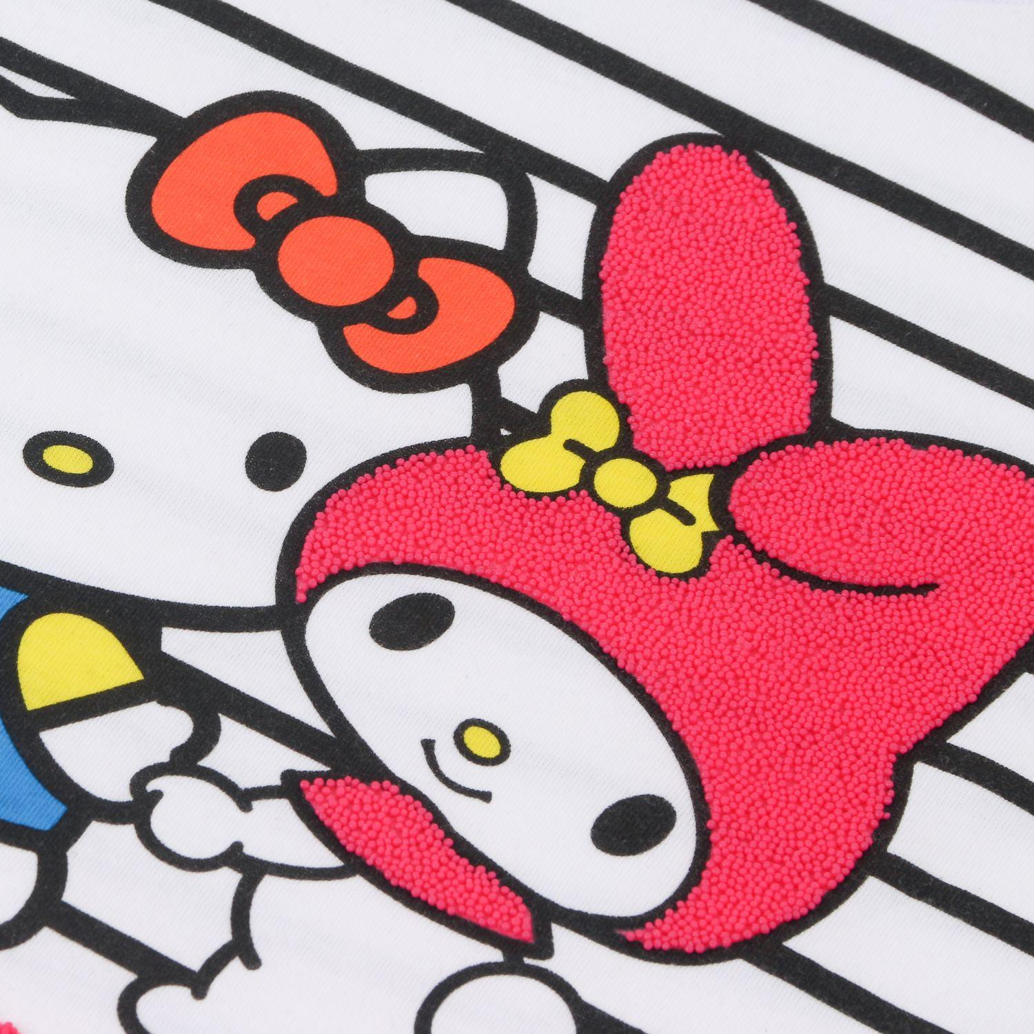 Polera Manga Corta Niña Hello Kitty Blanco-3