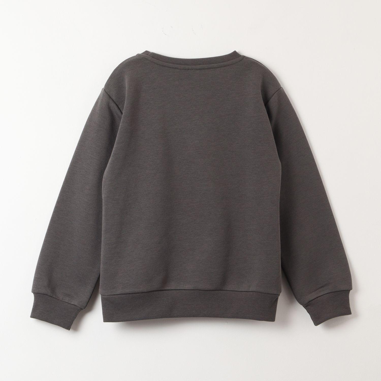 Poleron Niña Logo Gris Barbie-2