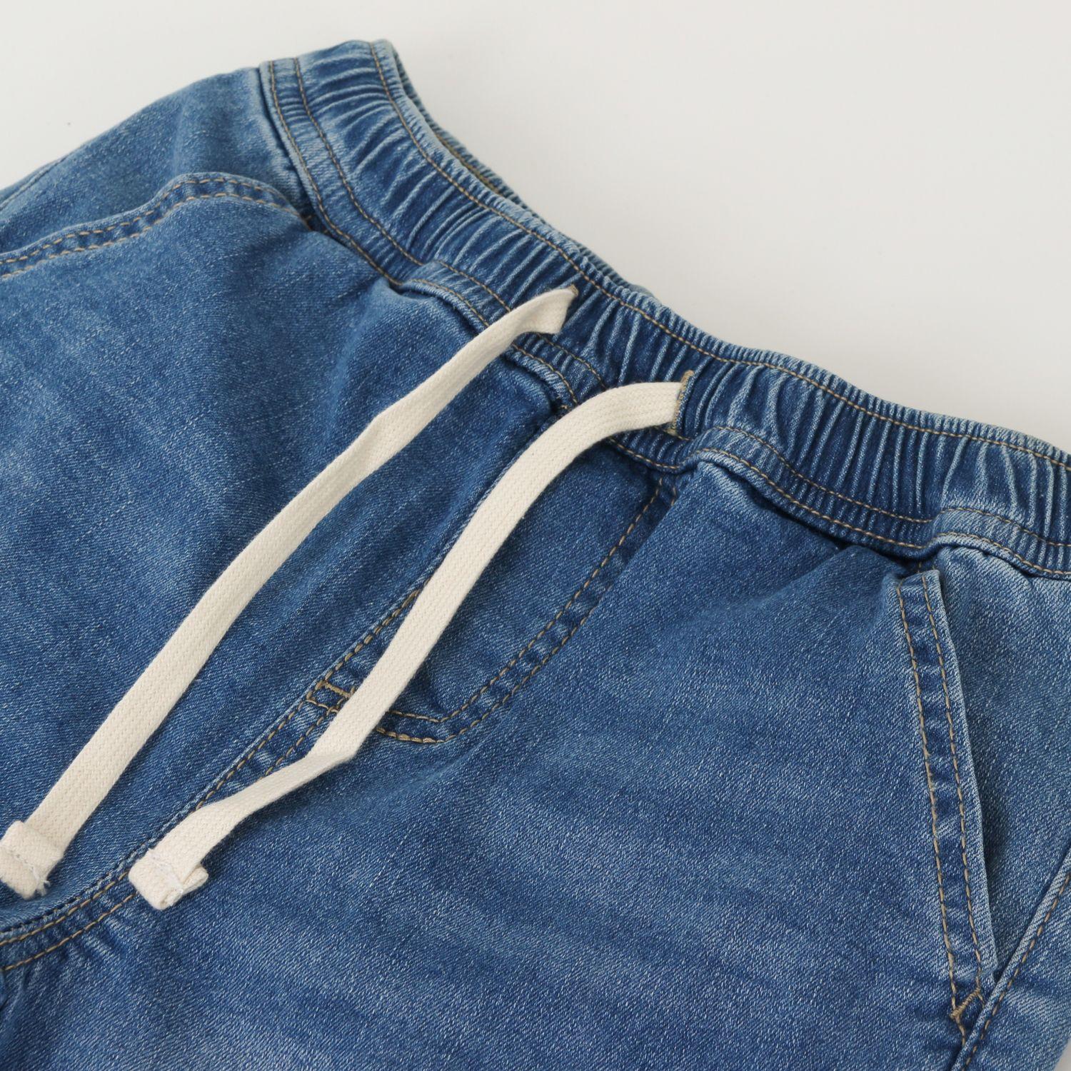 Short Niño Azul Mezclilla Mickey Disney-2