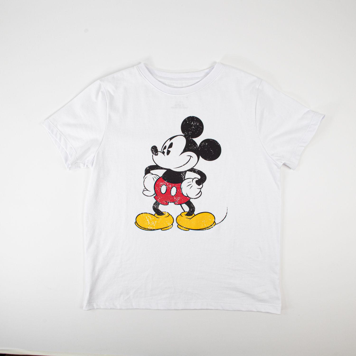 Polera Mujer Mickey Pose Blanco Disney-2