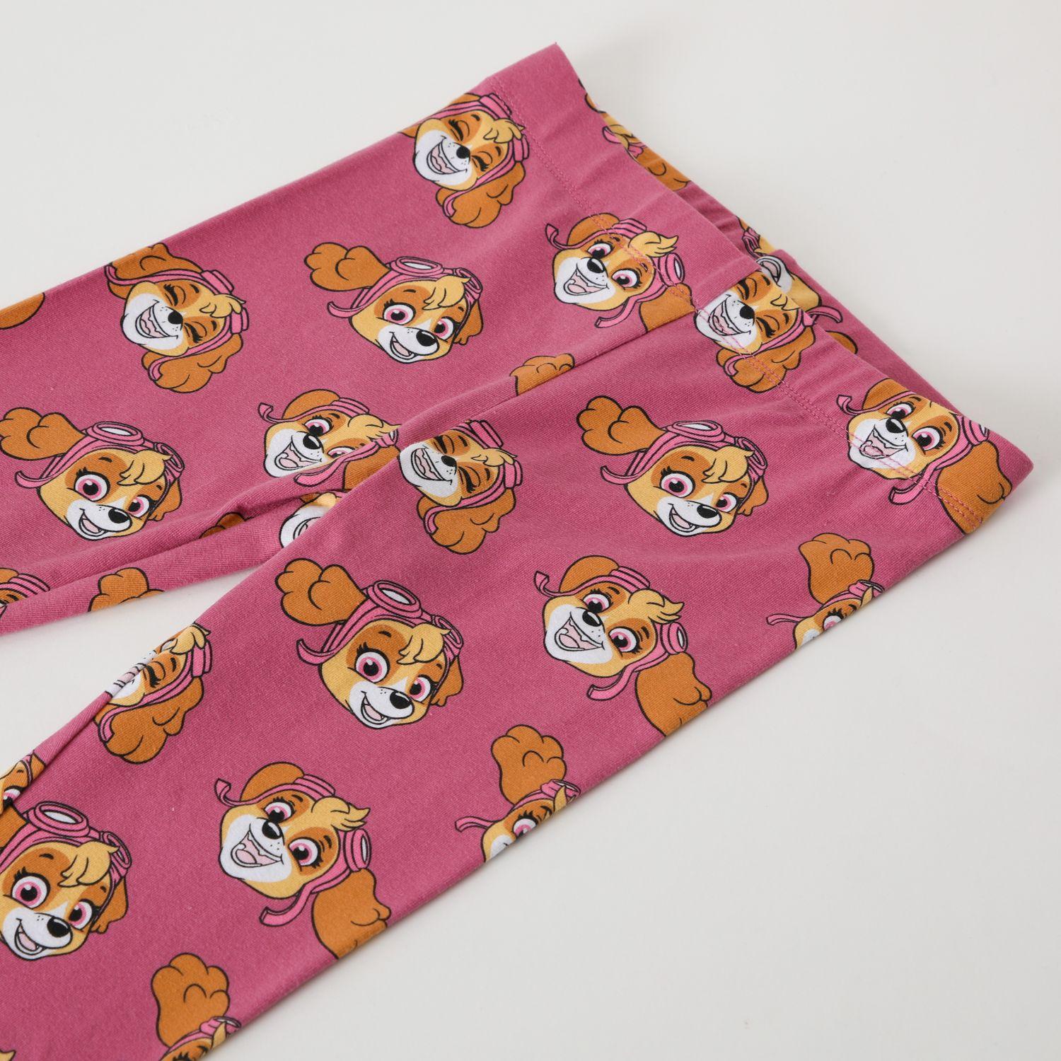 Calza Niña Skye Full Print Rosado Paw Patrol-1