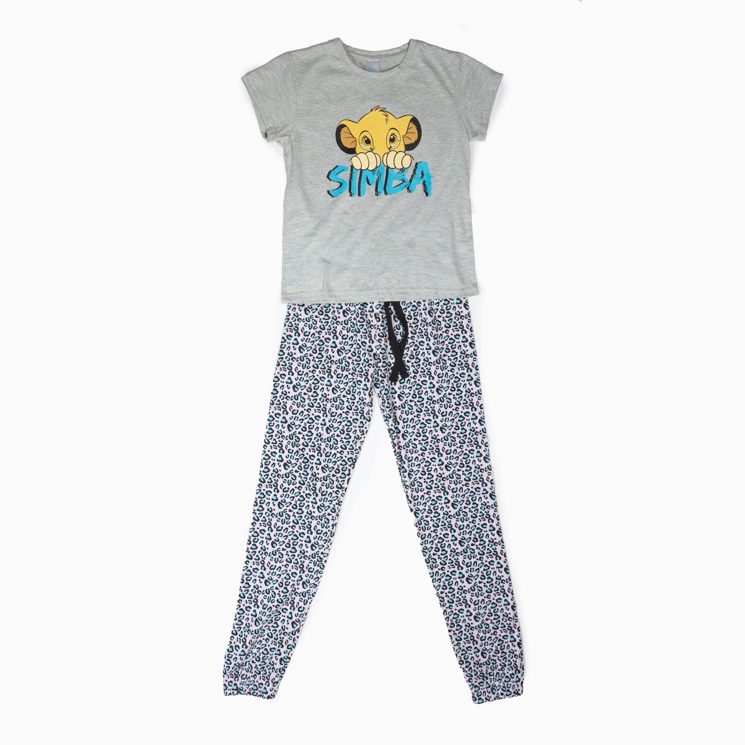 Pijama Niña Rey León Hide Gris Disney-3
