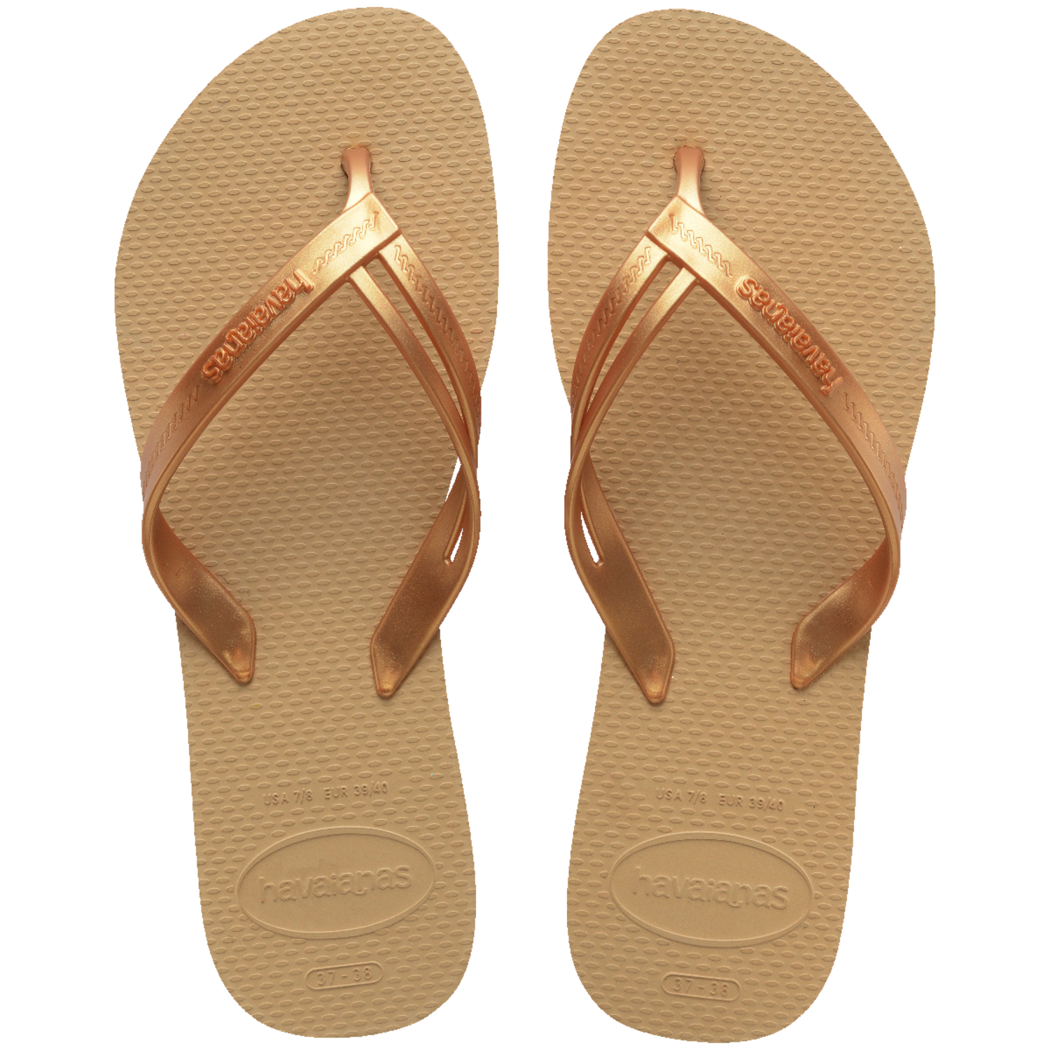 Sandalia Mujer Elegance Dorado Havaianas-0