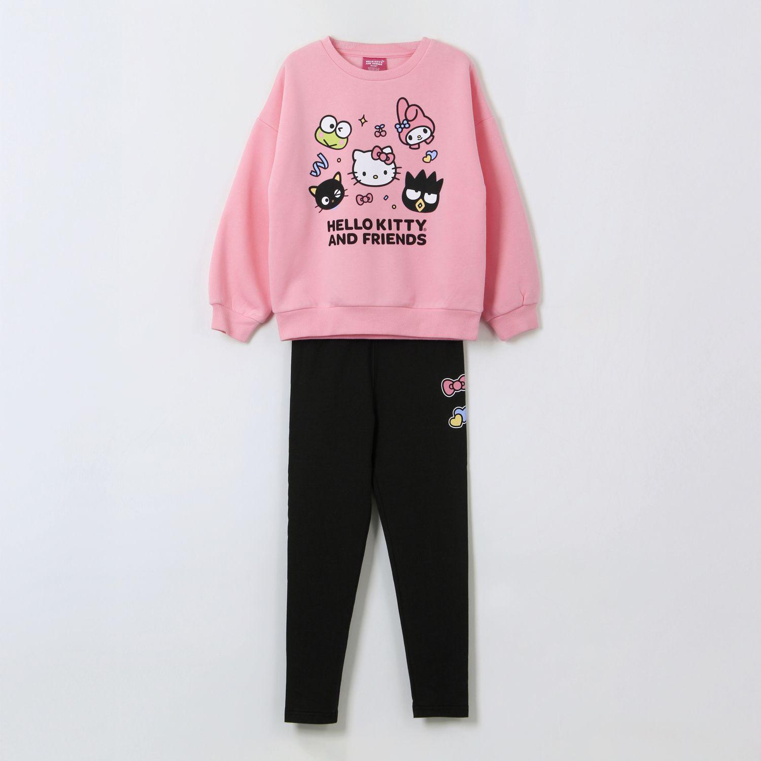Conjunto Niña Hello Kitty & Friends Rosado Hello Kitty-0