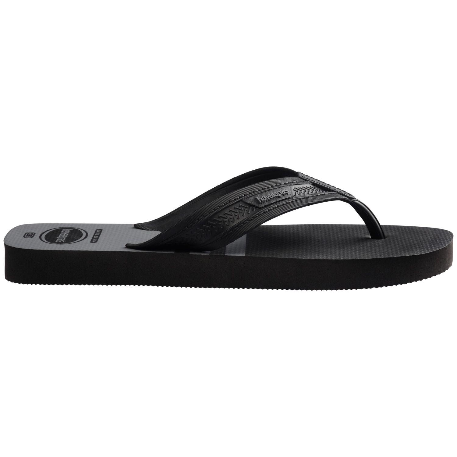 Sandalia Hombre City Basic Negro Gris Acero Havaianas-2