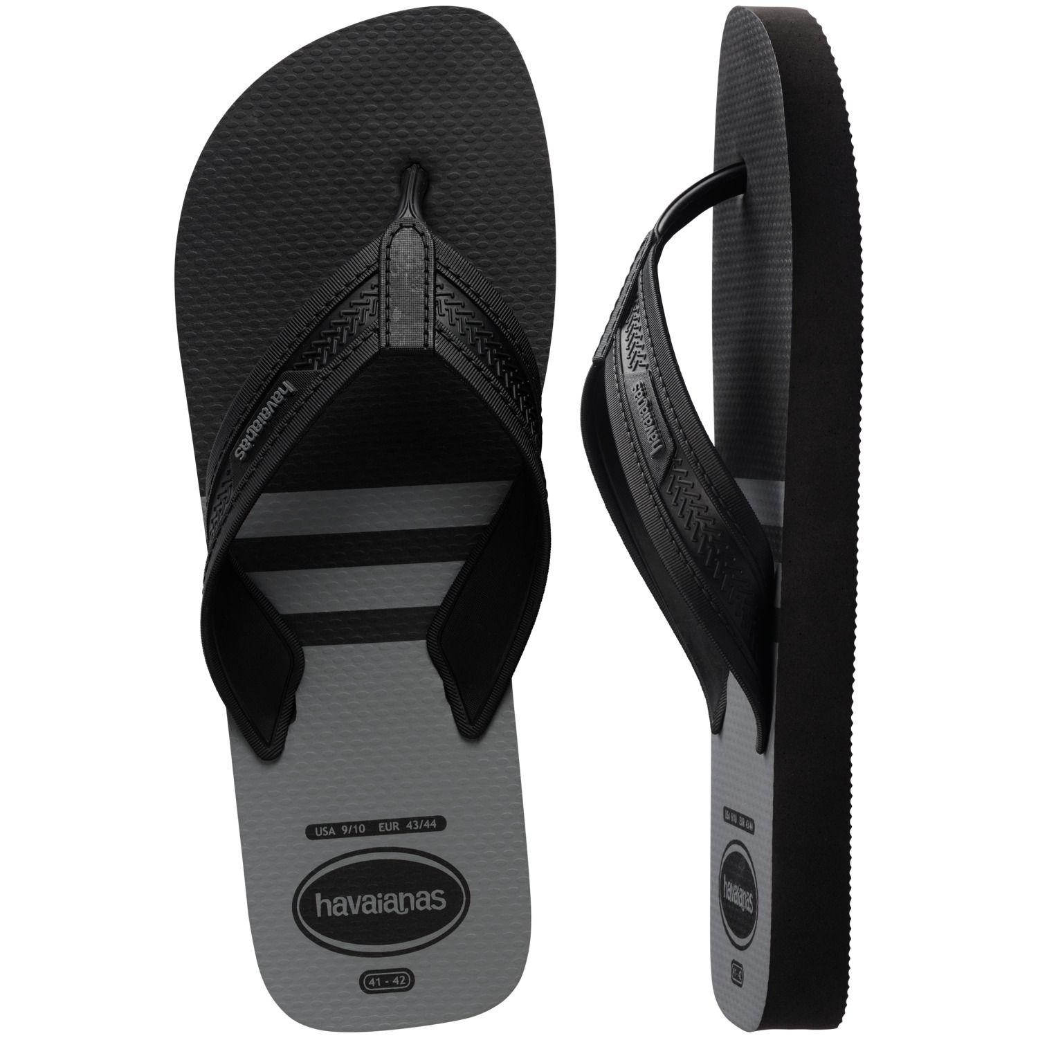 Sandalia Hombre City Basic Negro Gris Acero Havaianas-4