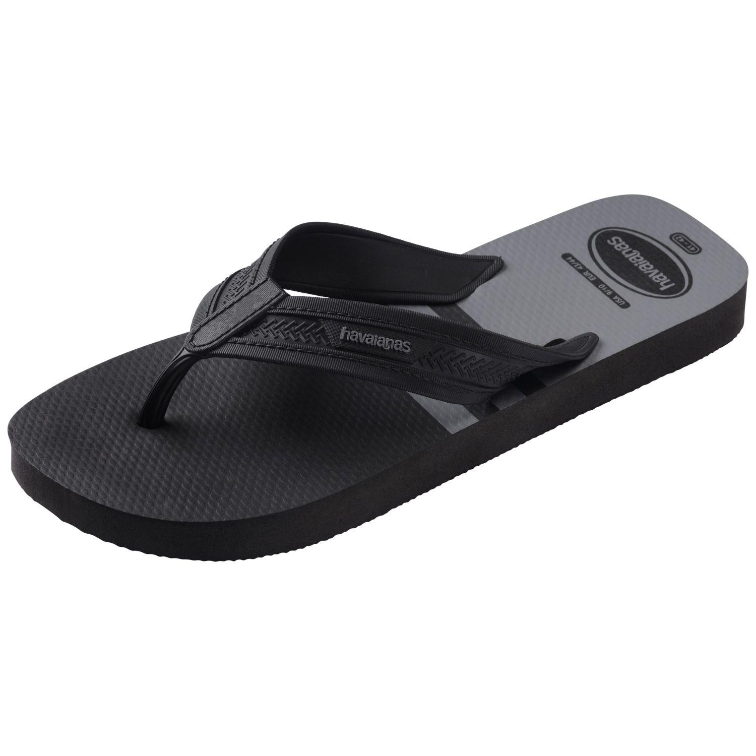Sandalia Hombre City Basic Negro Gris Acero Havaianas-5