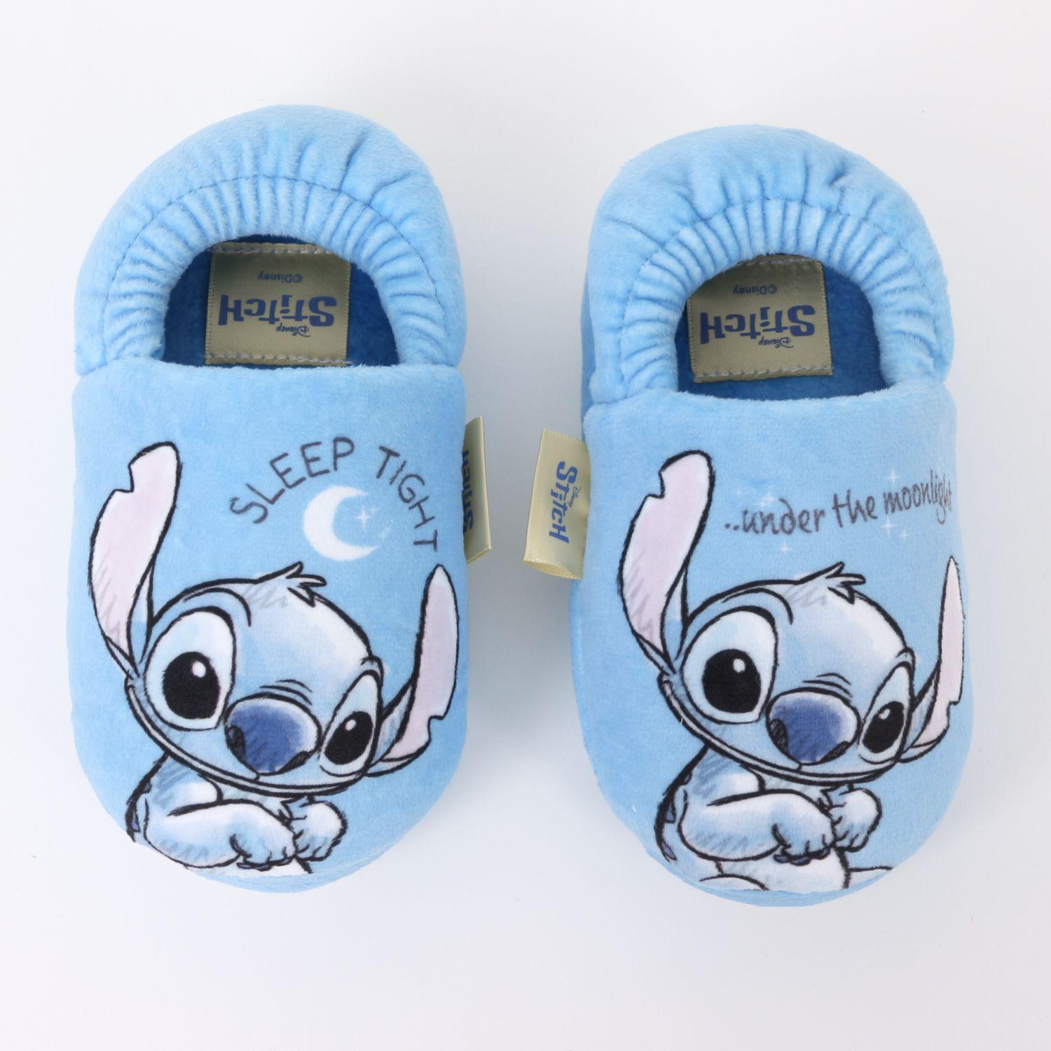 Pantufla Niña Sleep Tight Lilo & Stitch Celeste Disney-4