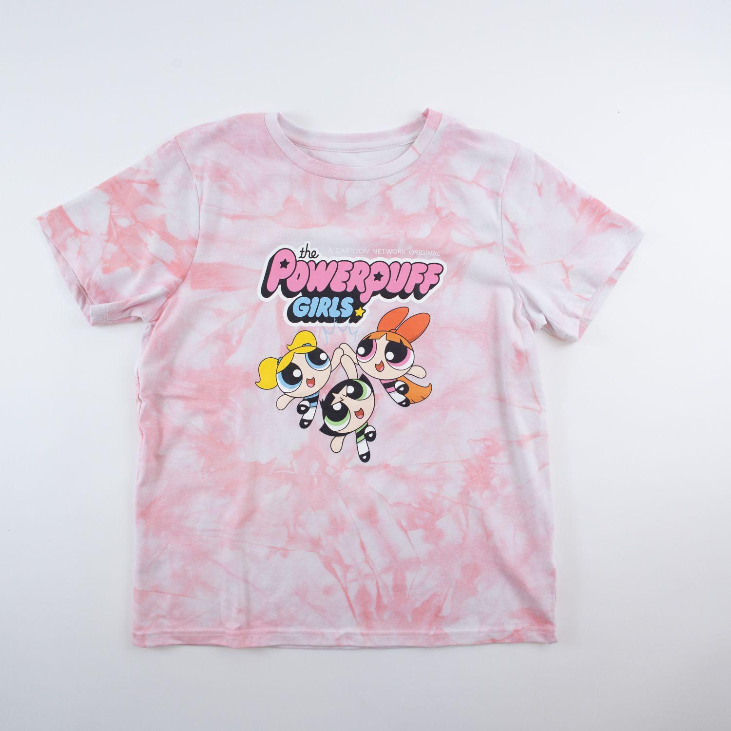 Polera Mujer Las chicas superpoderosas Hi 5 Rosado Cartoon Network-2