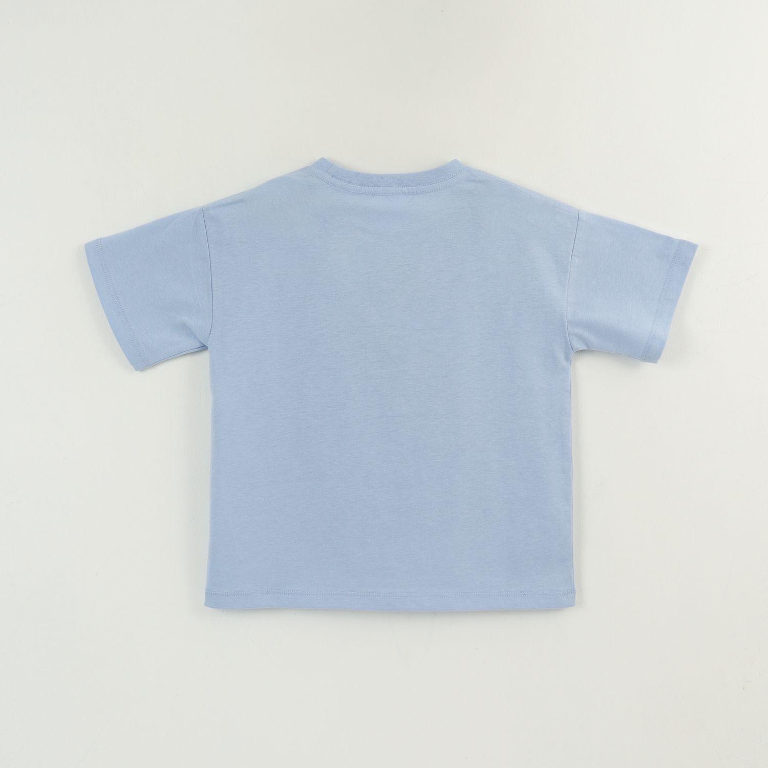 Polera Manga Corta Niño Azul Bingo & Bluey-1