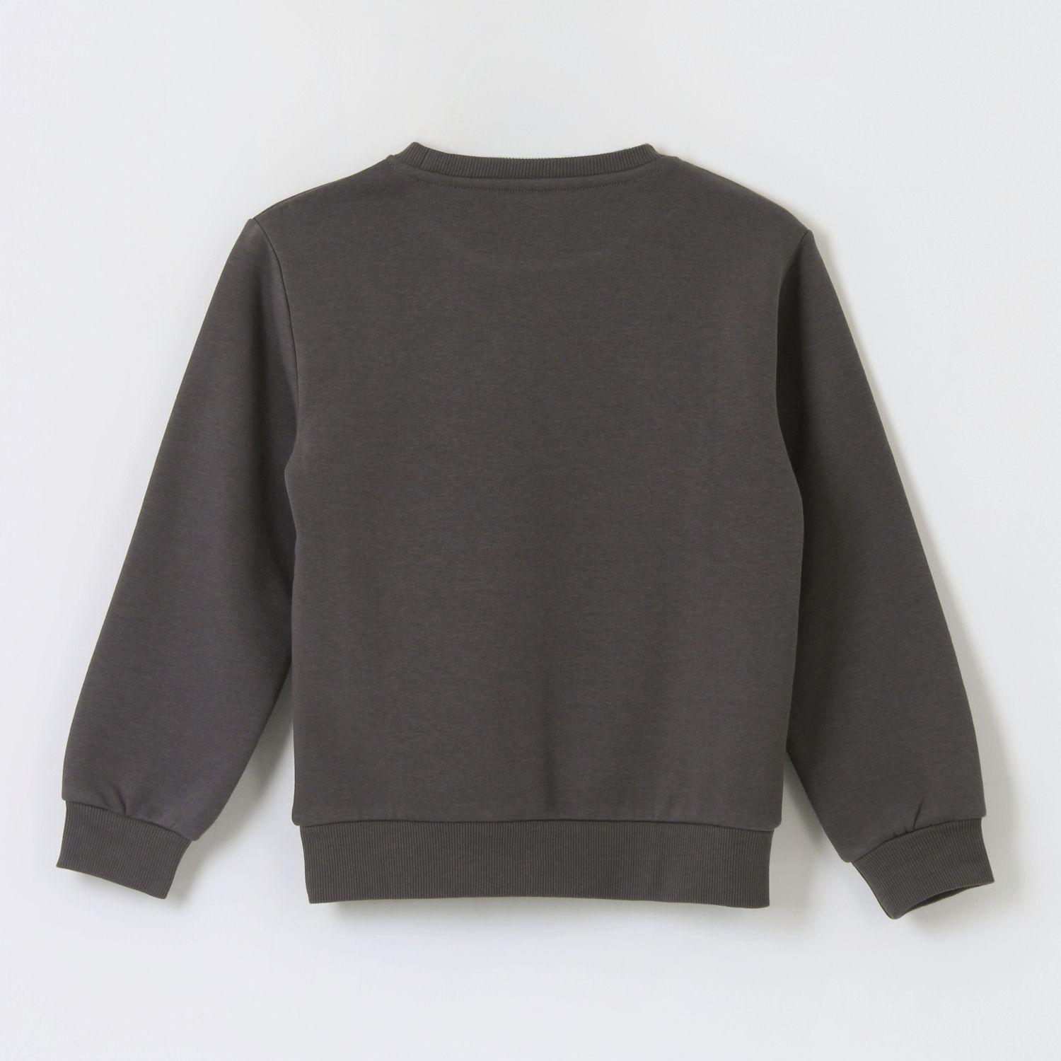 Polerón Cerrado Niña Kuromi Gris Hello Kitty-1