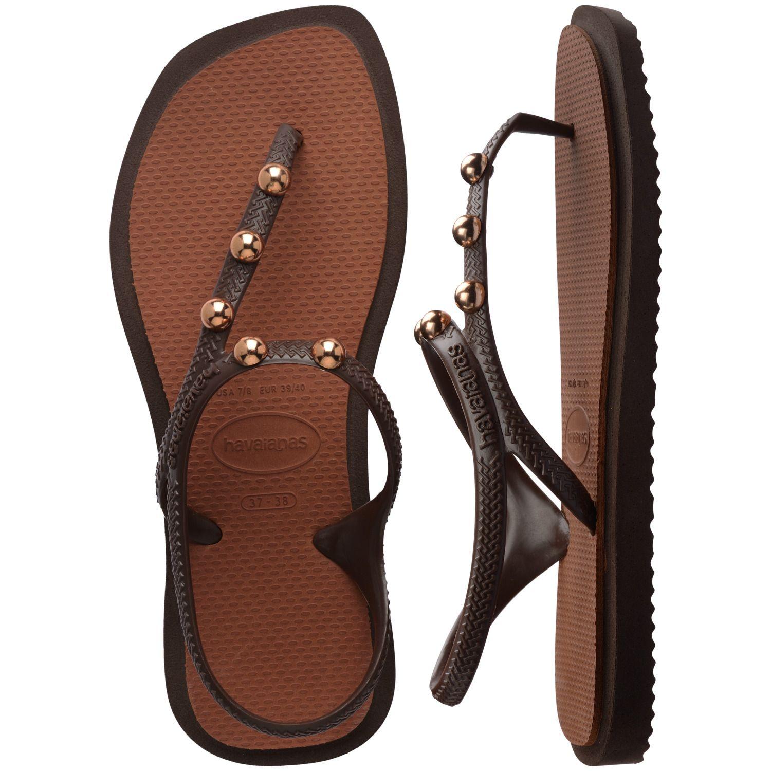 Sandalia Mujer Flash Fusion Café Óxido Havaianas-4