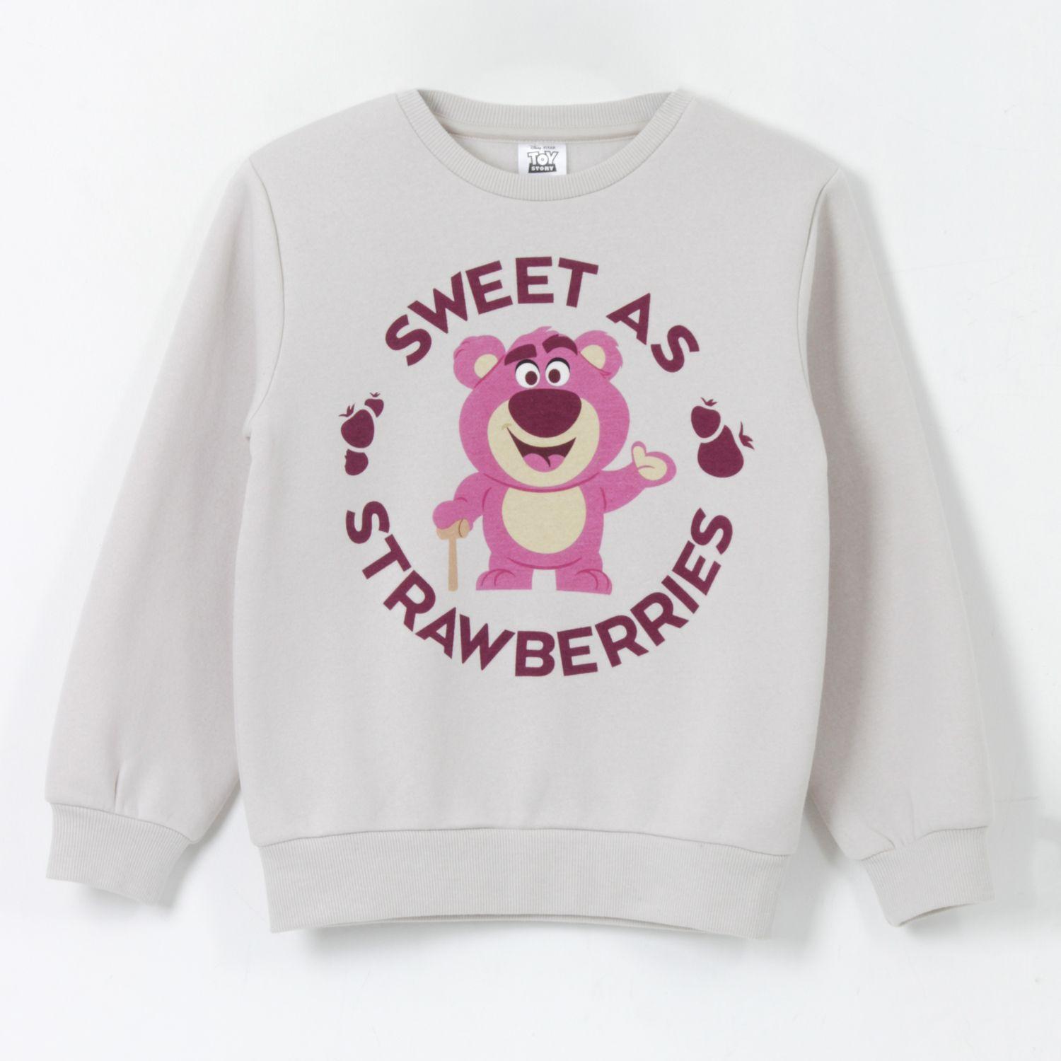 Polerón Cerrado Niña Lotso Toy Story Gris Disney-0