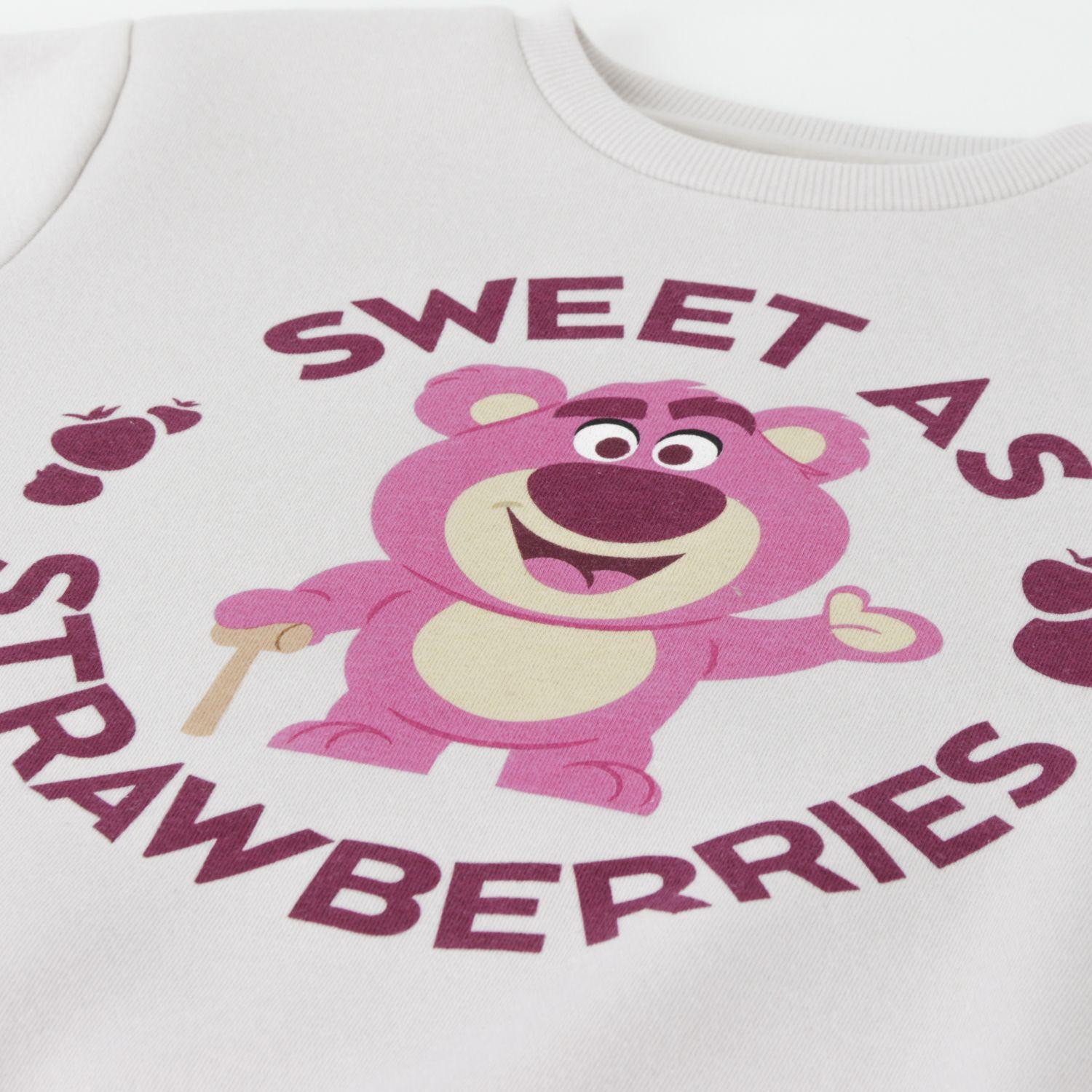 Polerón Cerrado Niña Lotso Toy Story Gris Disney-2