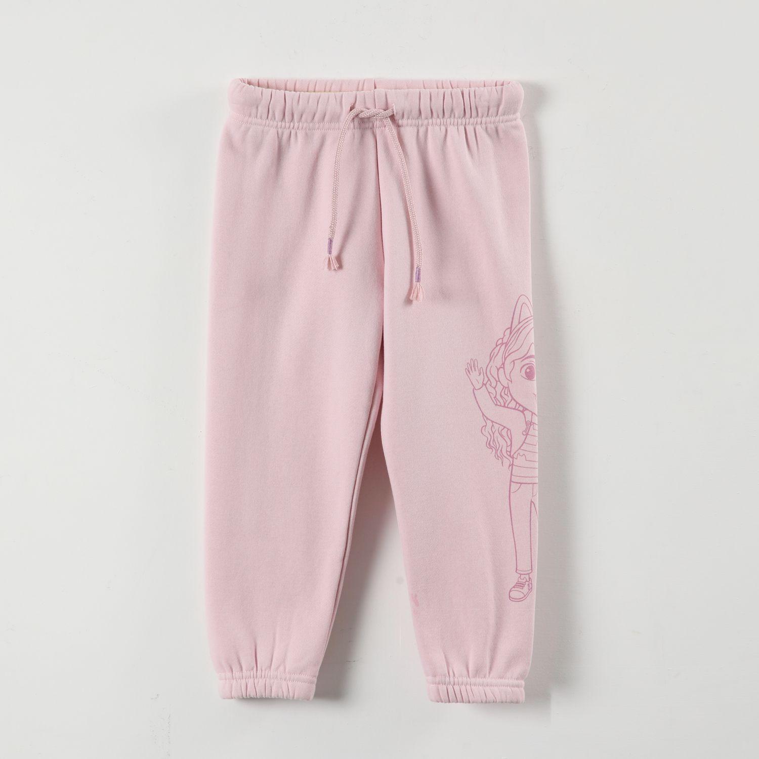 Pantalon De Buzo Niña Drawing Rosado Gabby Doll House-0