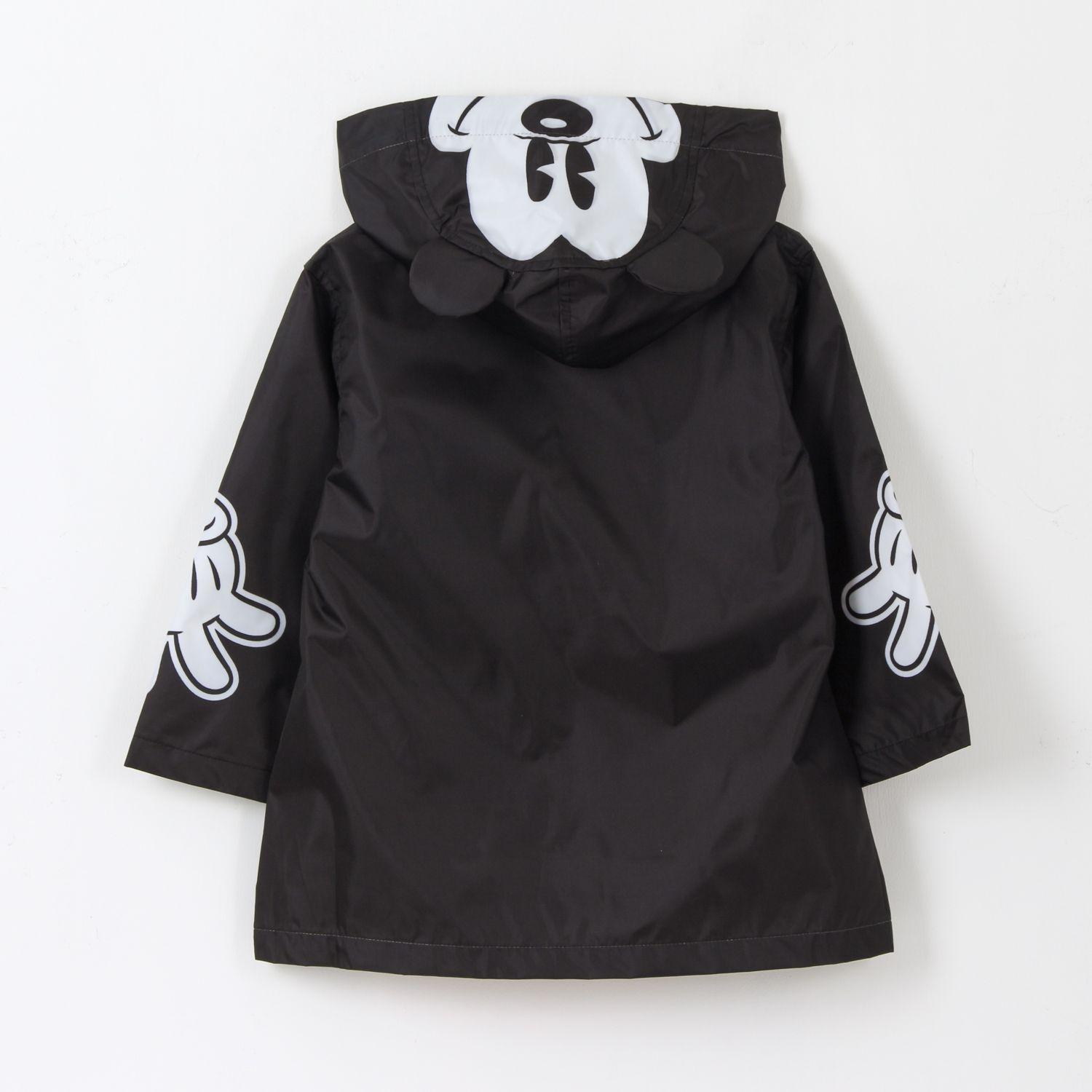 Impermeable Niño Orejas Mickey Mouse Negro Disney-1