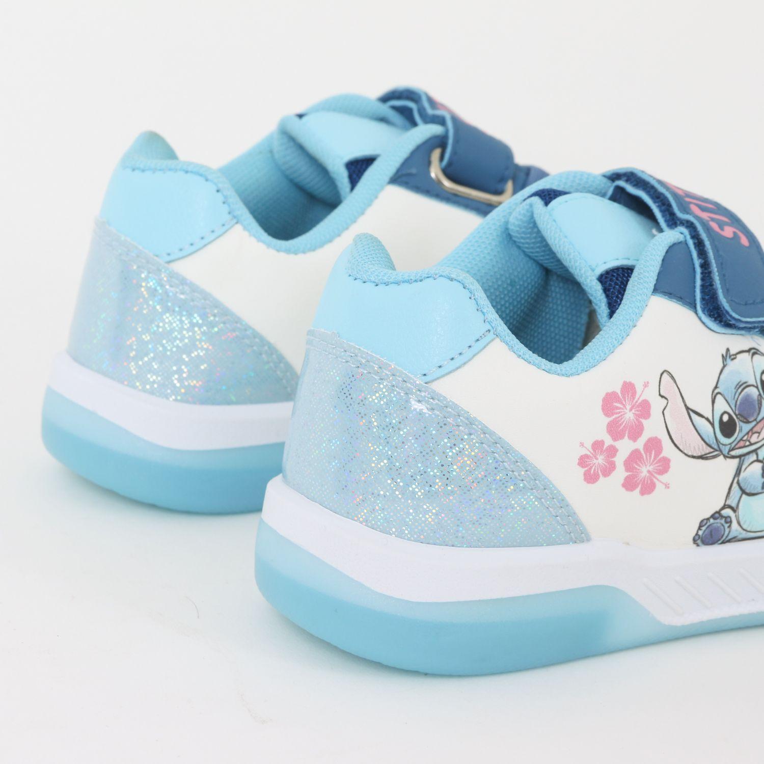 Zapatillas con luces Niña Blanco Flores Lilo & Stitch Disney-2